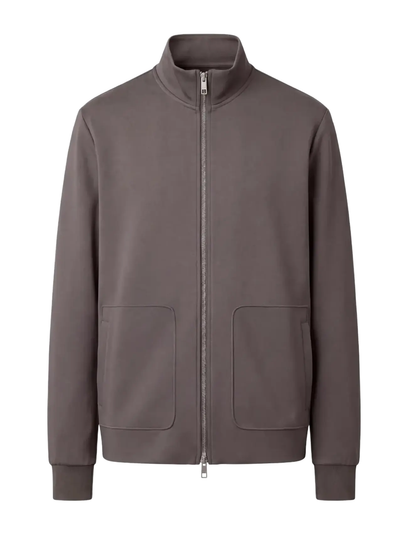 Calvin Klein LS TRAVEL KNIT JACKET - Jackets & Coats - VOLCANIC ASH / grey