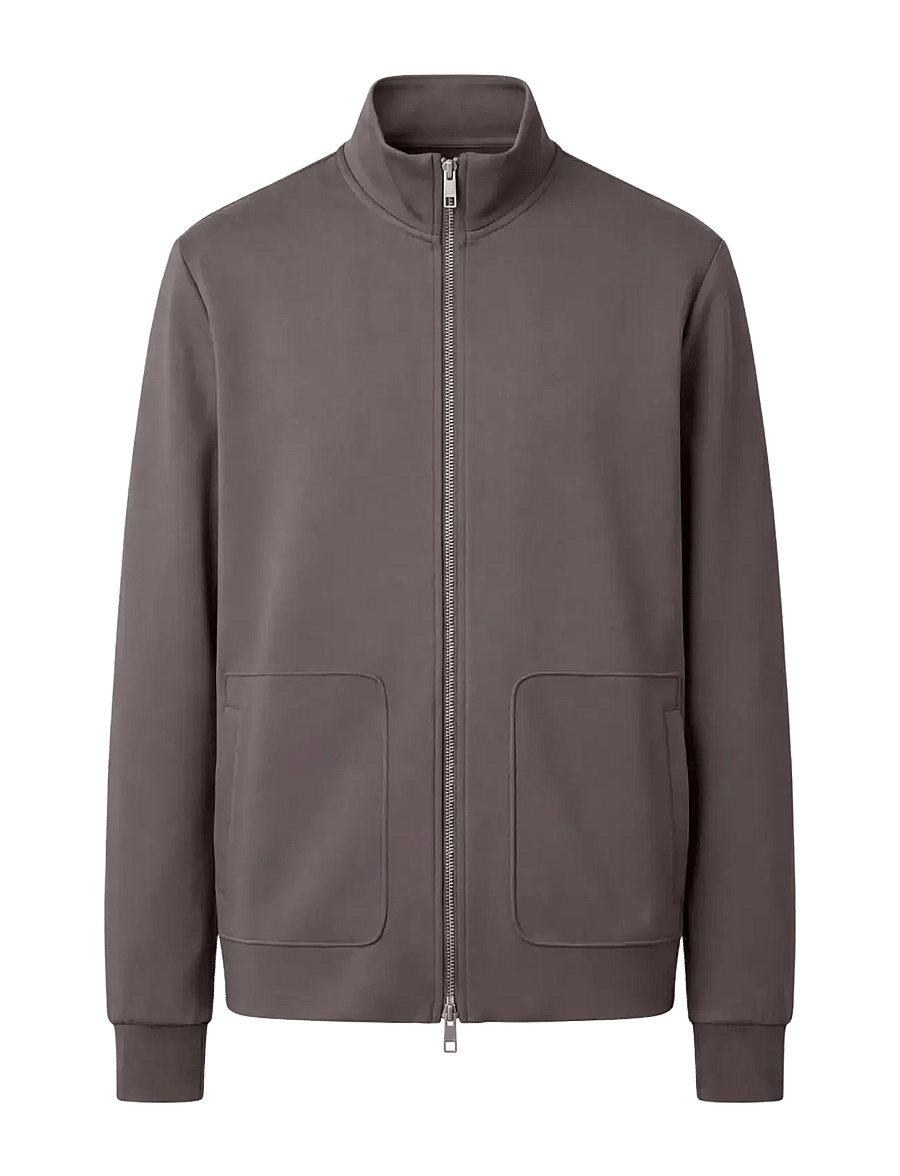 Calvin Klein - LS TRAVEL KNIT JACKET - sügisjoped - volcanic ash - 1