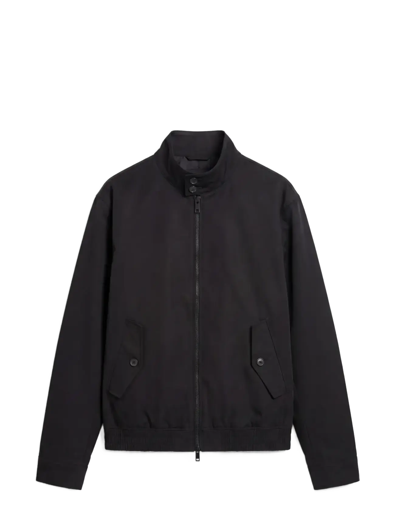 Calvin Klein - LS COTTON NYLON HARRINGTON JKT - frühlingsjacken - black - 1
