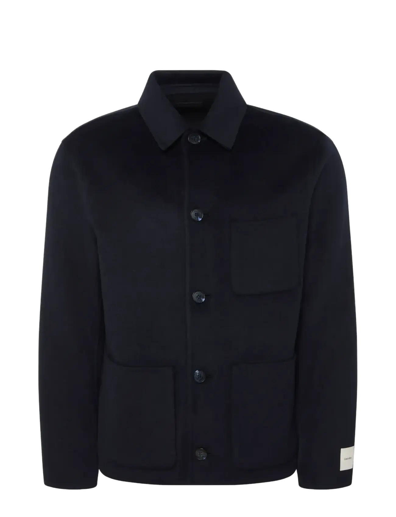 Calvin Klein - LS2TONE REVRSIBLE DBLE FCE WOOL - winterjacken - dark sapphire - 1