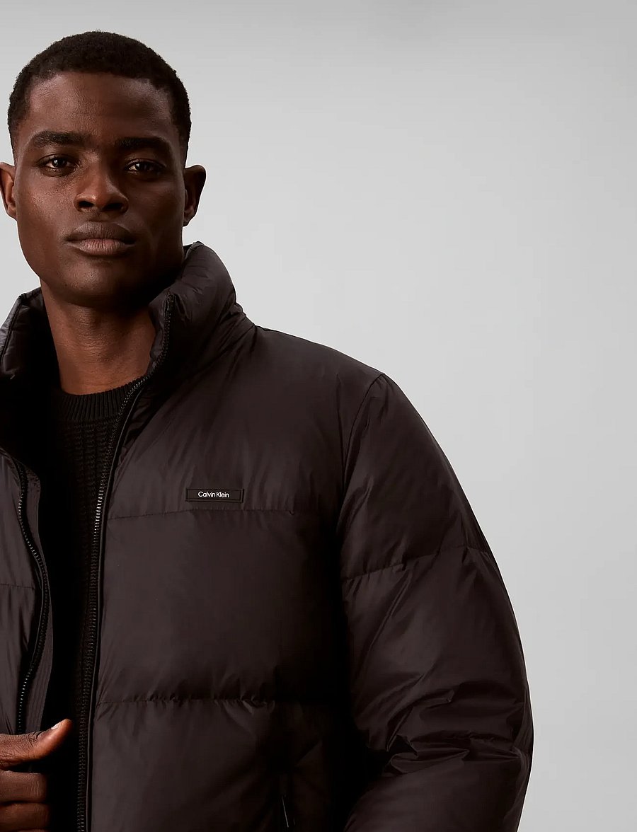 Calvin Klein - LS MDWT NYLON DOWN PUFFER JKT - daunenjacken - black - 4