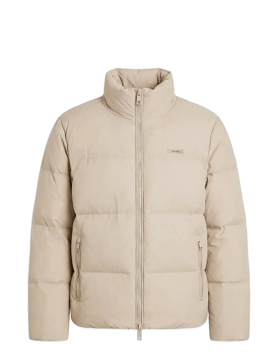 Calvin Klein - LS MDWT NYLON DOWN PUFFER JKT - plaza taupe - 1