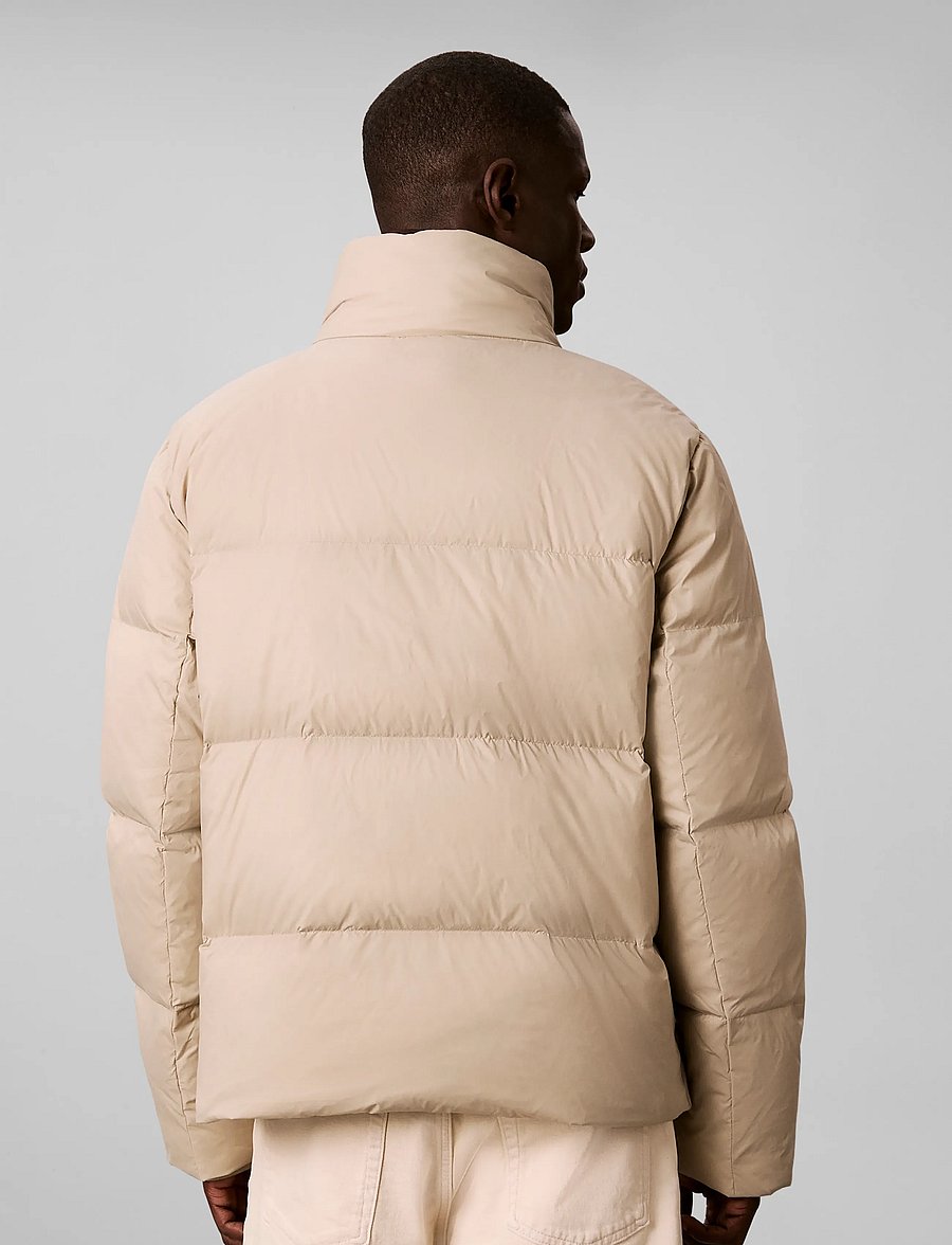 Calvin Klein - LS MDWT NYLON DOWN PUFFER JKT - down jackets - plaza taupe - 2