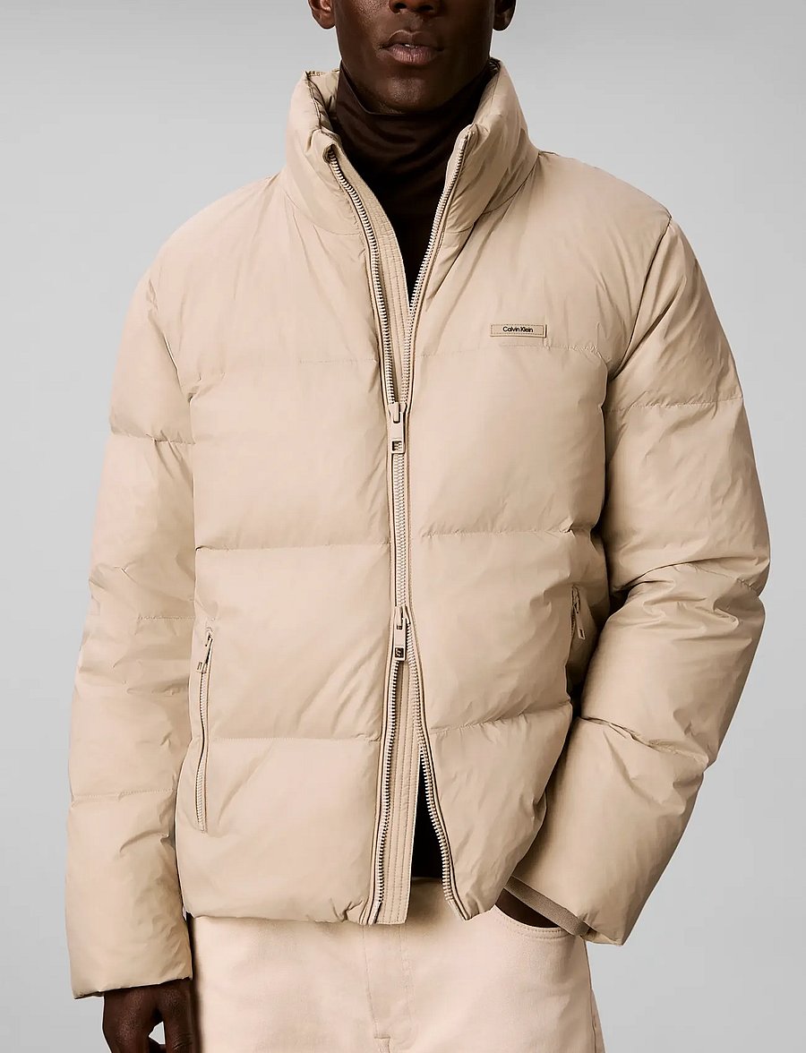 Calvin Klein - LS MDWT NYLON DOWN PUFFER JKT - plaza taupe - 5
