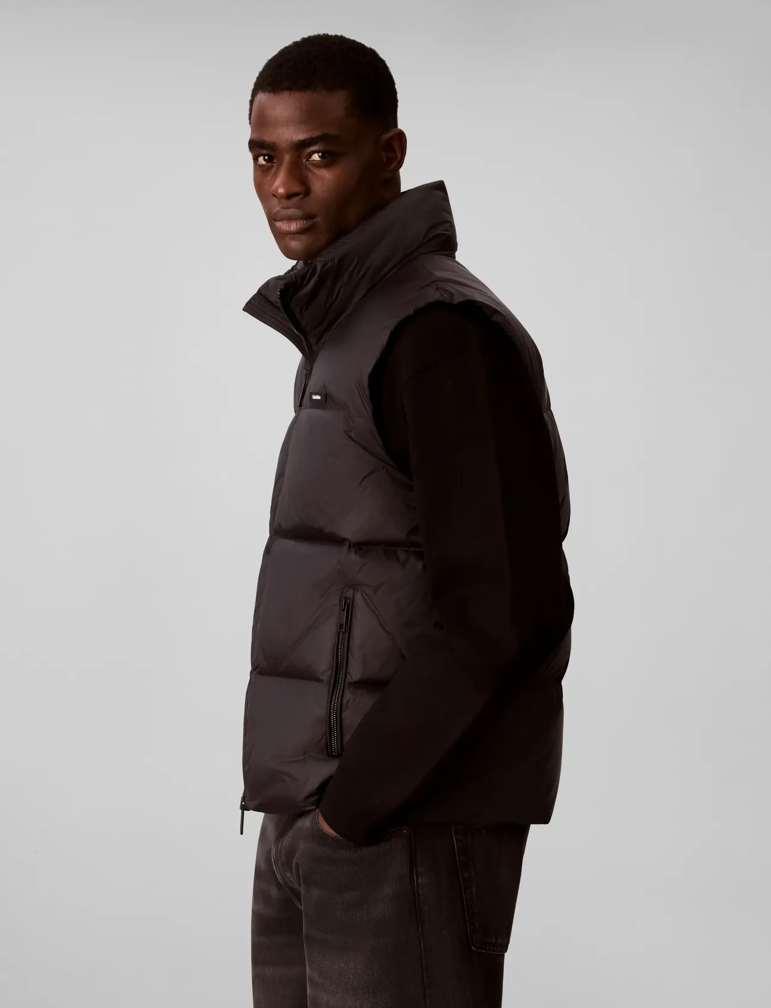 Calvin Klein - MDWT NYLON DOWN PUFFER VEST - black - 5