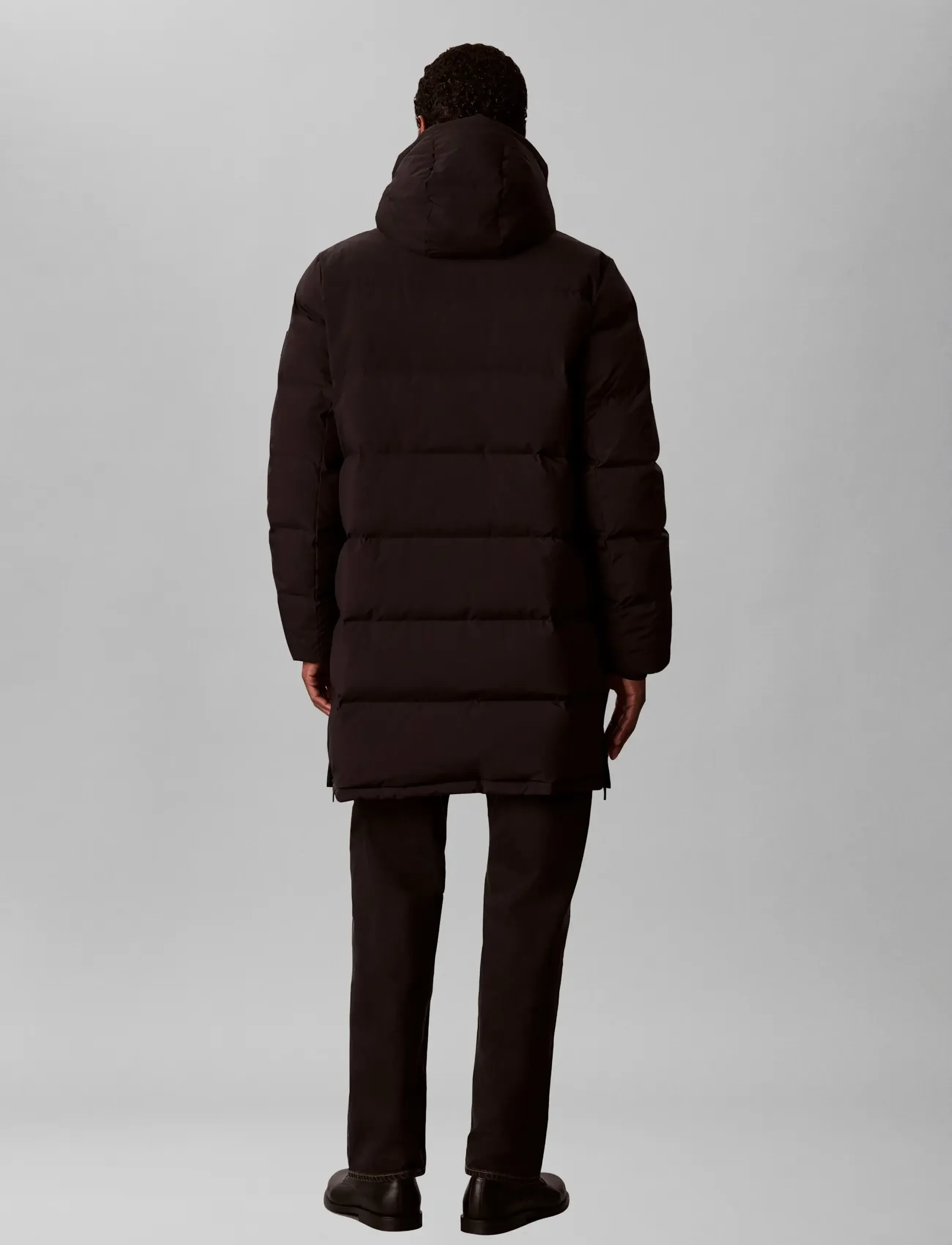 Calvin Klein - LS CLASSIC BONDED HD DOWN LONG P - parkas - black - 2