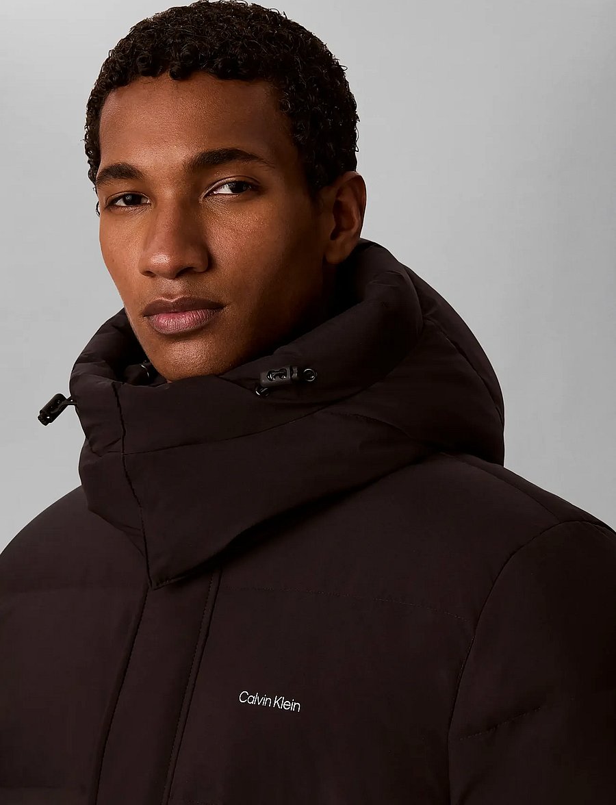 Calvin Klein - LS CLASSIC BONDED HD DOWN LONG P - parkas - black - 4
