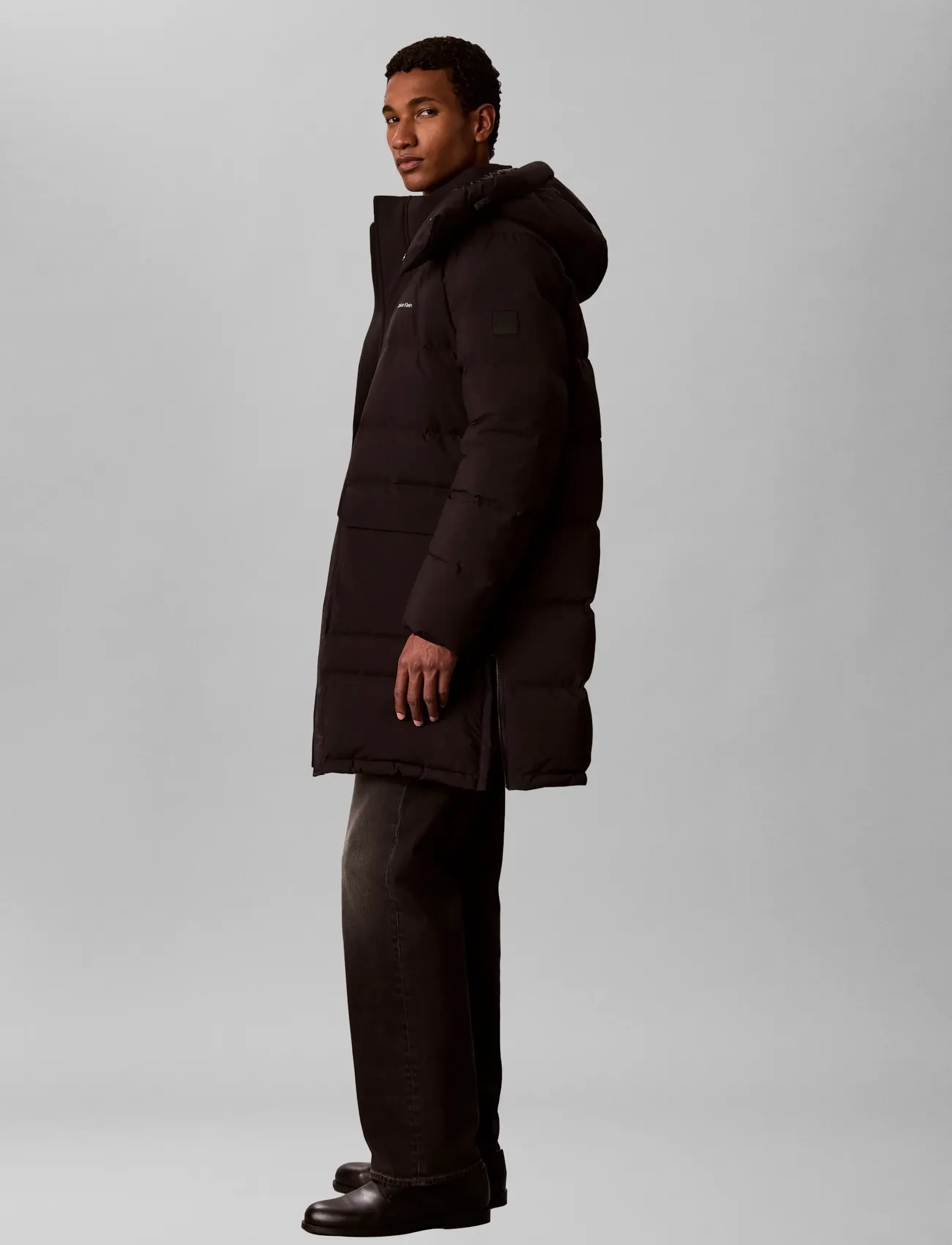 Calvin Klein - LS CLASSIC BONDED HD DOWN LONG P - parkas - black - 5