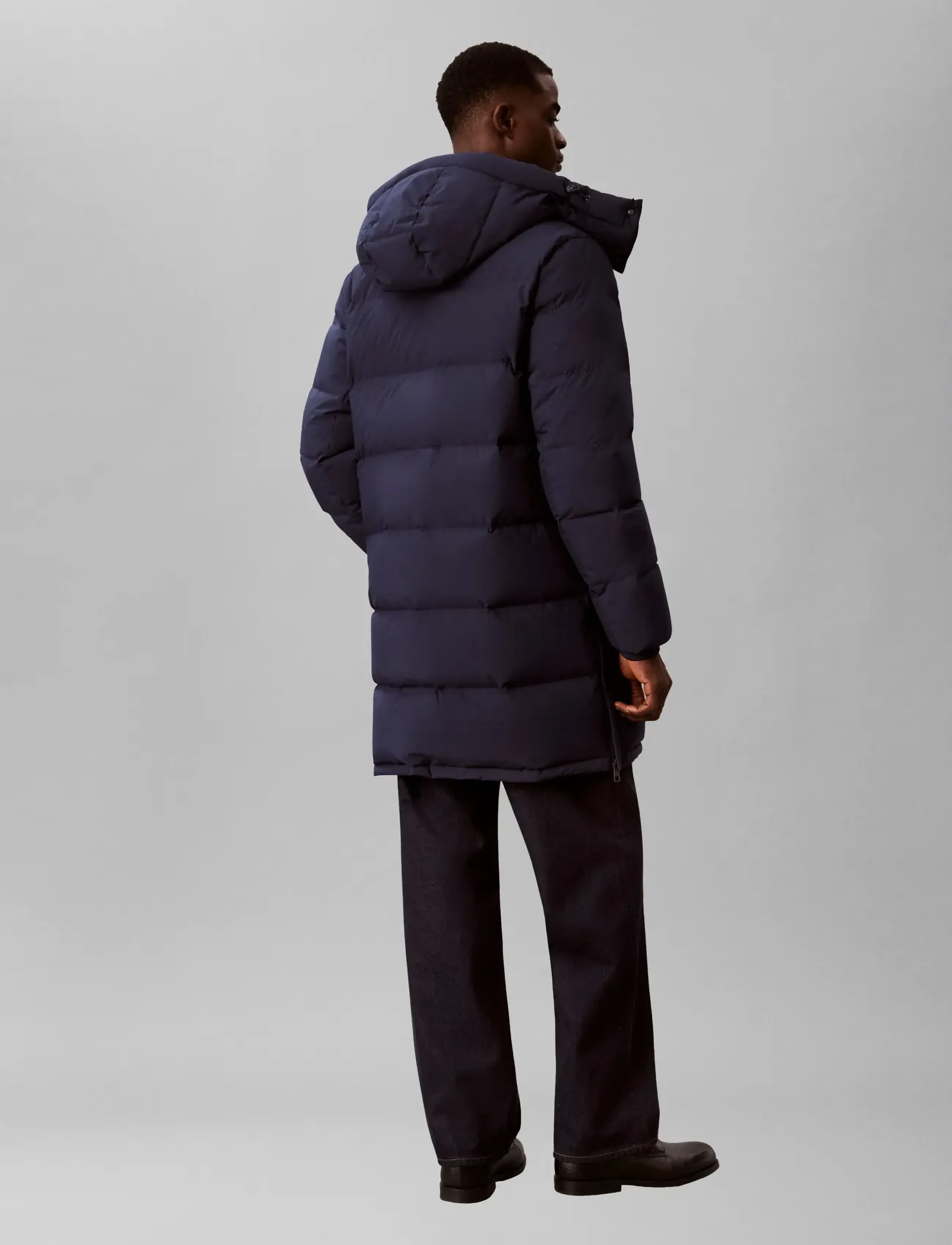 Calvin Klein - LS CLASSIC BONDED HD DOWN LONG P - parkas - dark sapphire - 2
