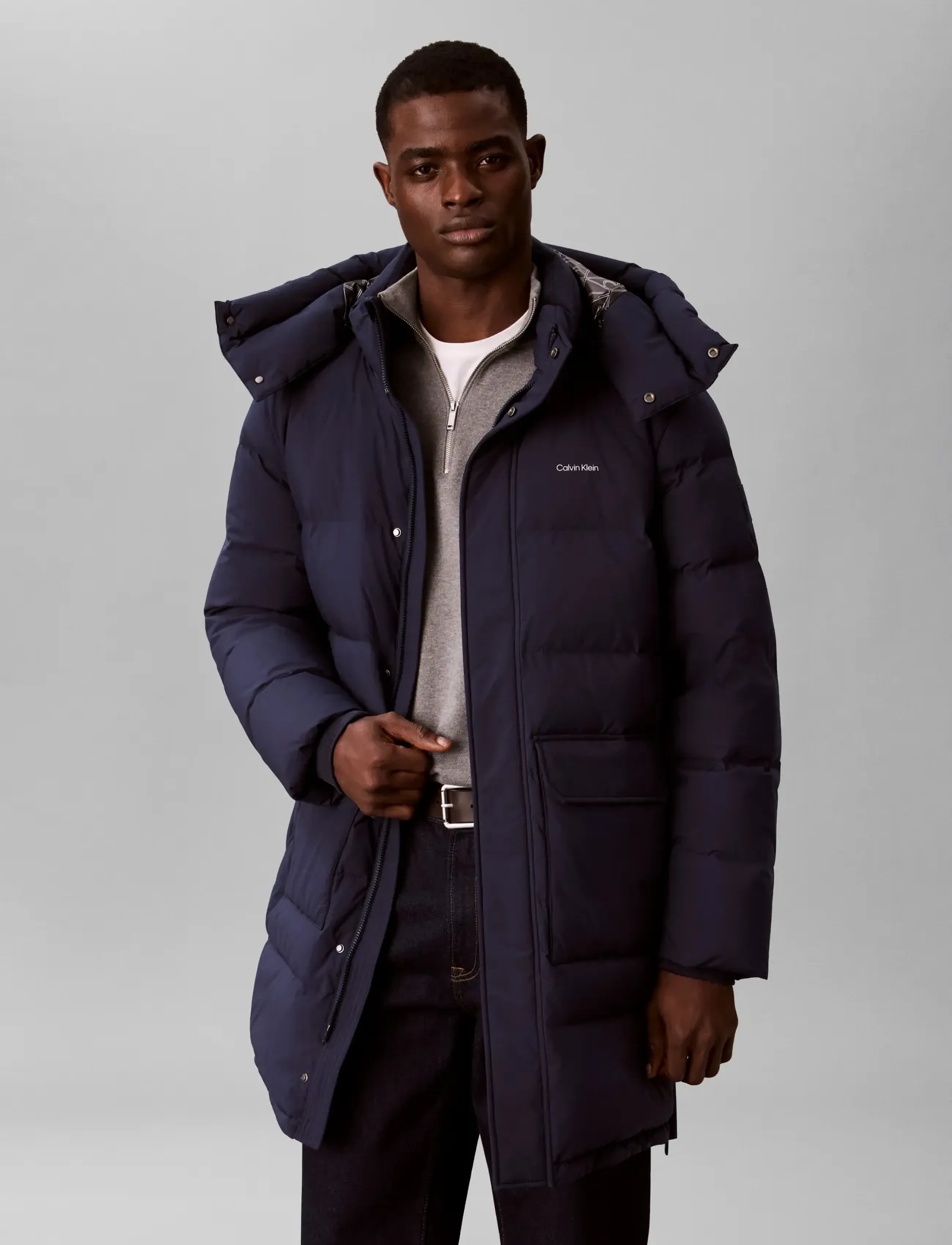 Calvin Klein - LS CLASSIC BONDED HD DOWN LONG P - parkas - dark sapphire - 3