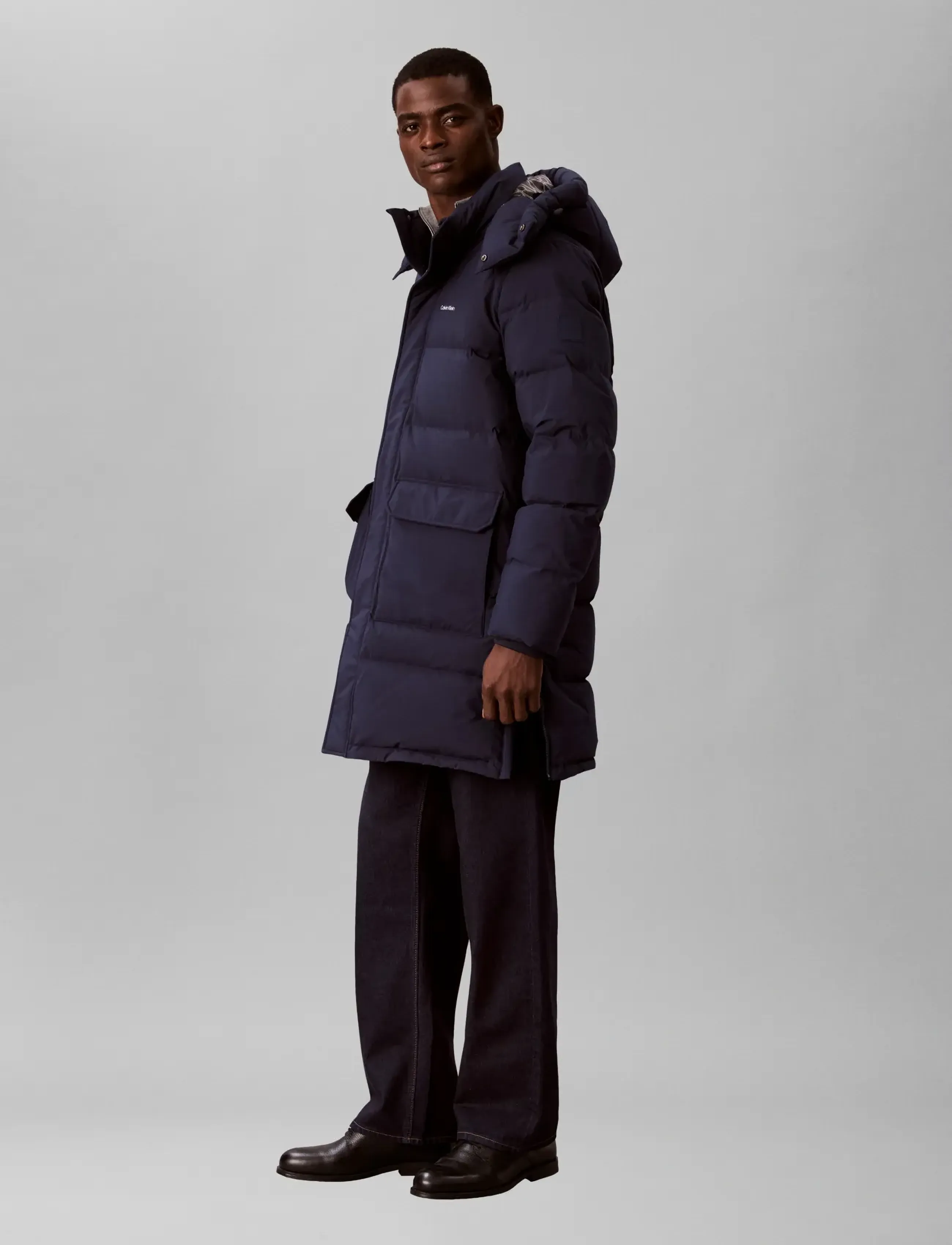 Calvin Klein - LS CLASSIC BONDED HD DOWN LONG P - parkas - dark sapphire - 5