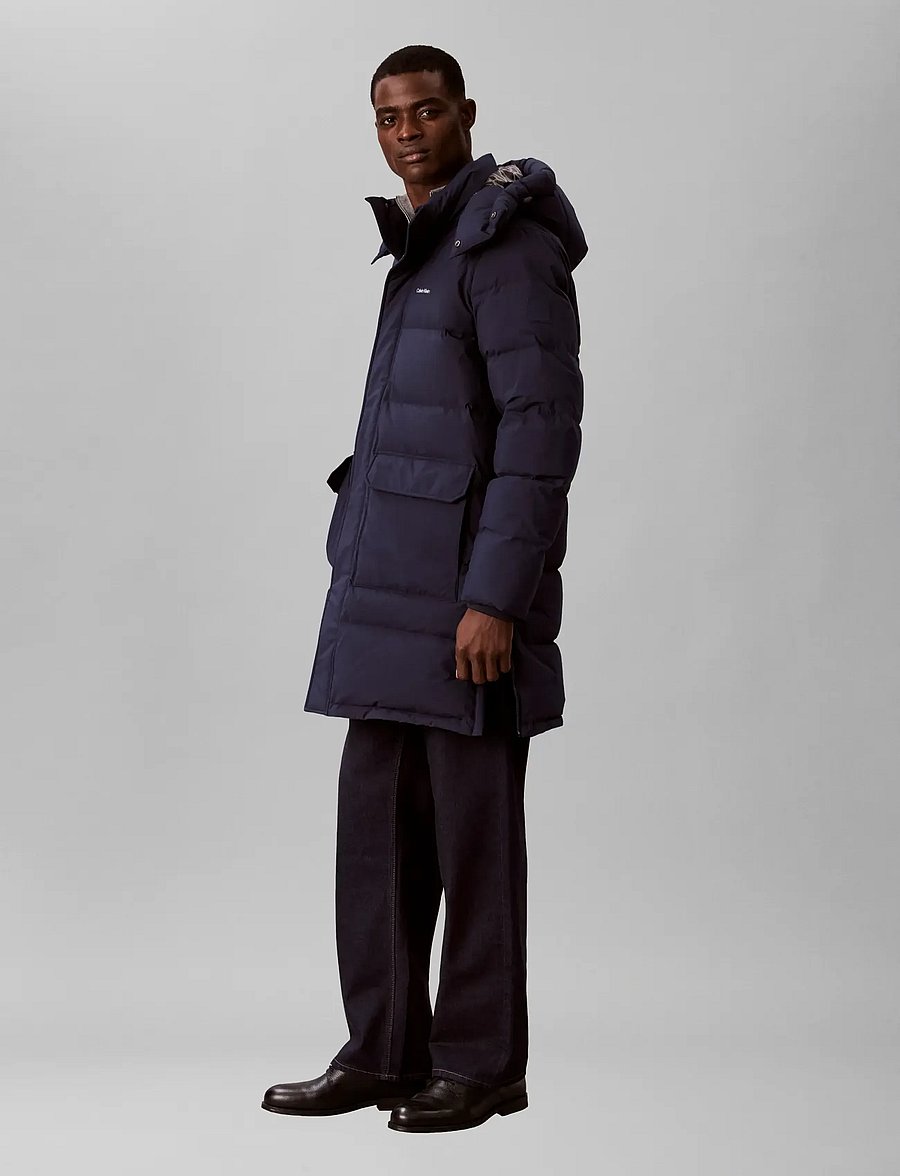 Calvin Klein - LS CLASSIC BONDED HD DOWN LONG P - parkas - dark sapphire - 5