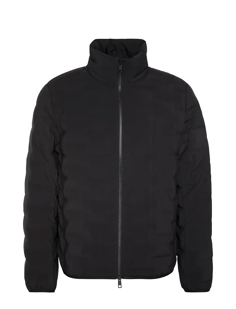 Calvin Klein - LS QUILTED MCKNK DOWN PUFFER JKT - daunenjacken - black - 1