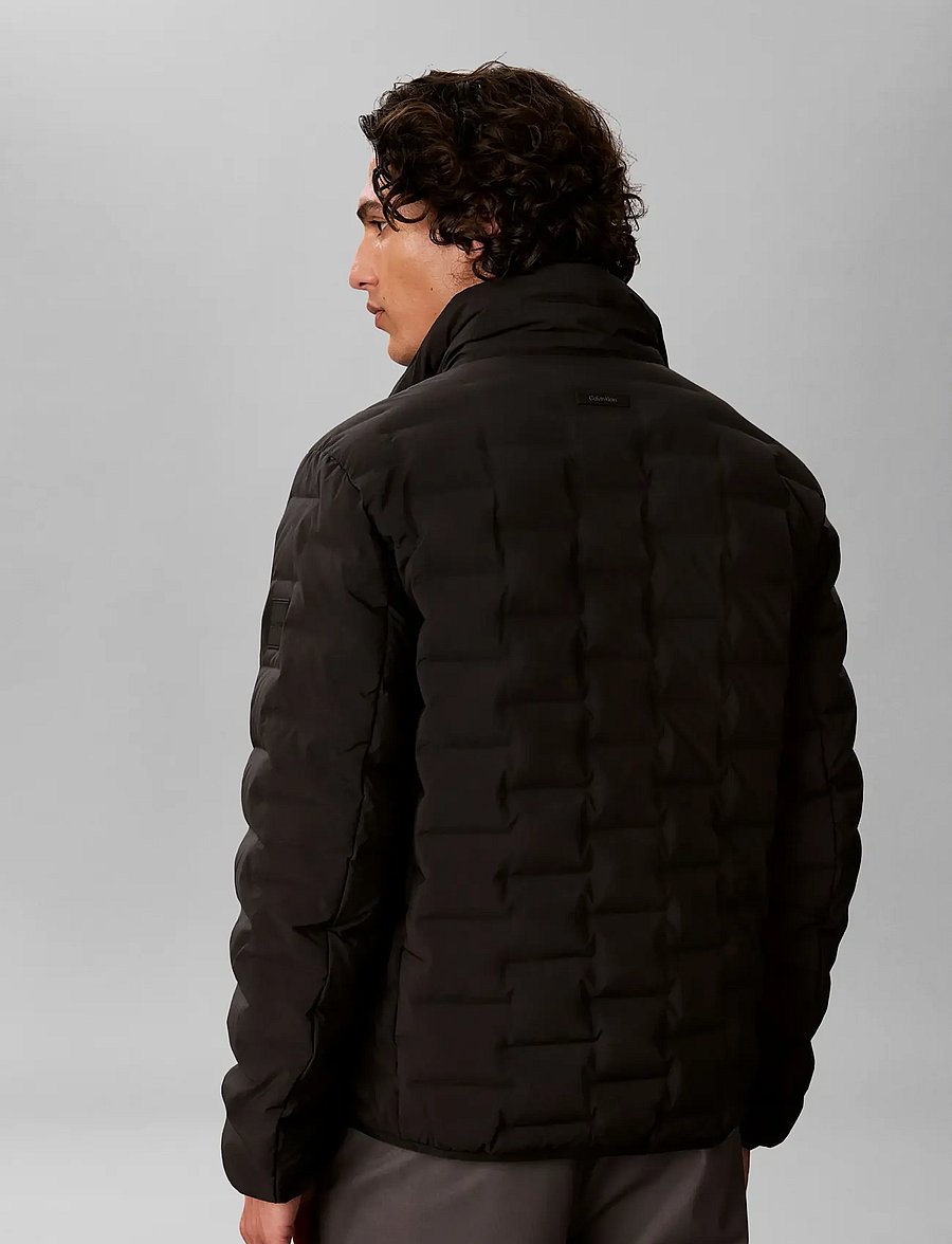 Calvin Klein - LS QUILTED MCKNK DOWN PUFFER JKT - daunenjacken - black - 2