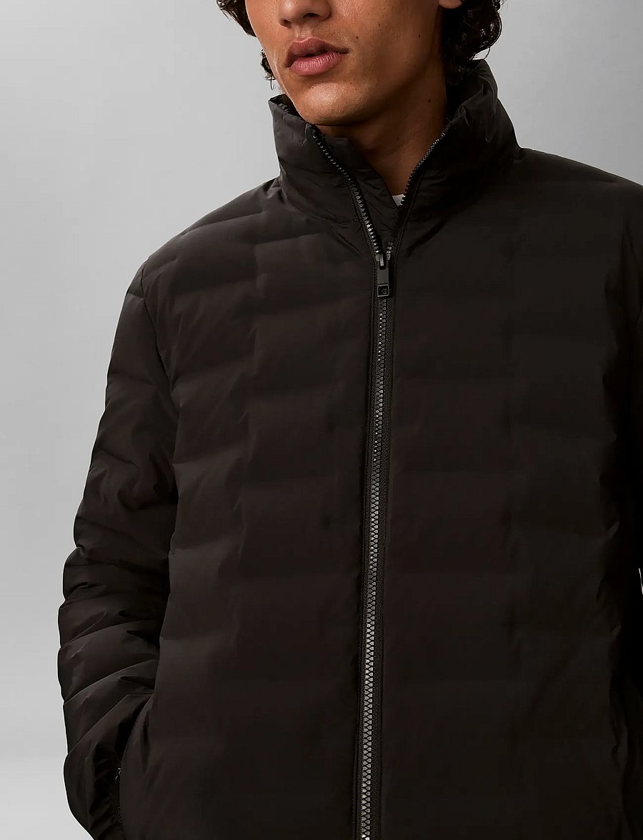 Calvin Klein - LS QUILTED MCKNK DOWN PUFFER JKT - daunenjacken - black - 4