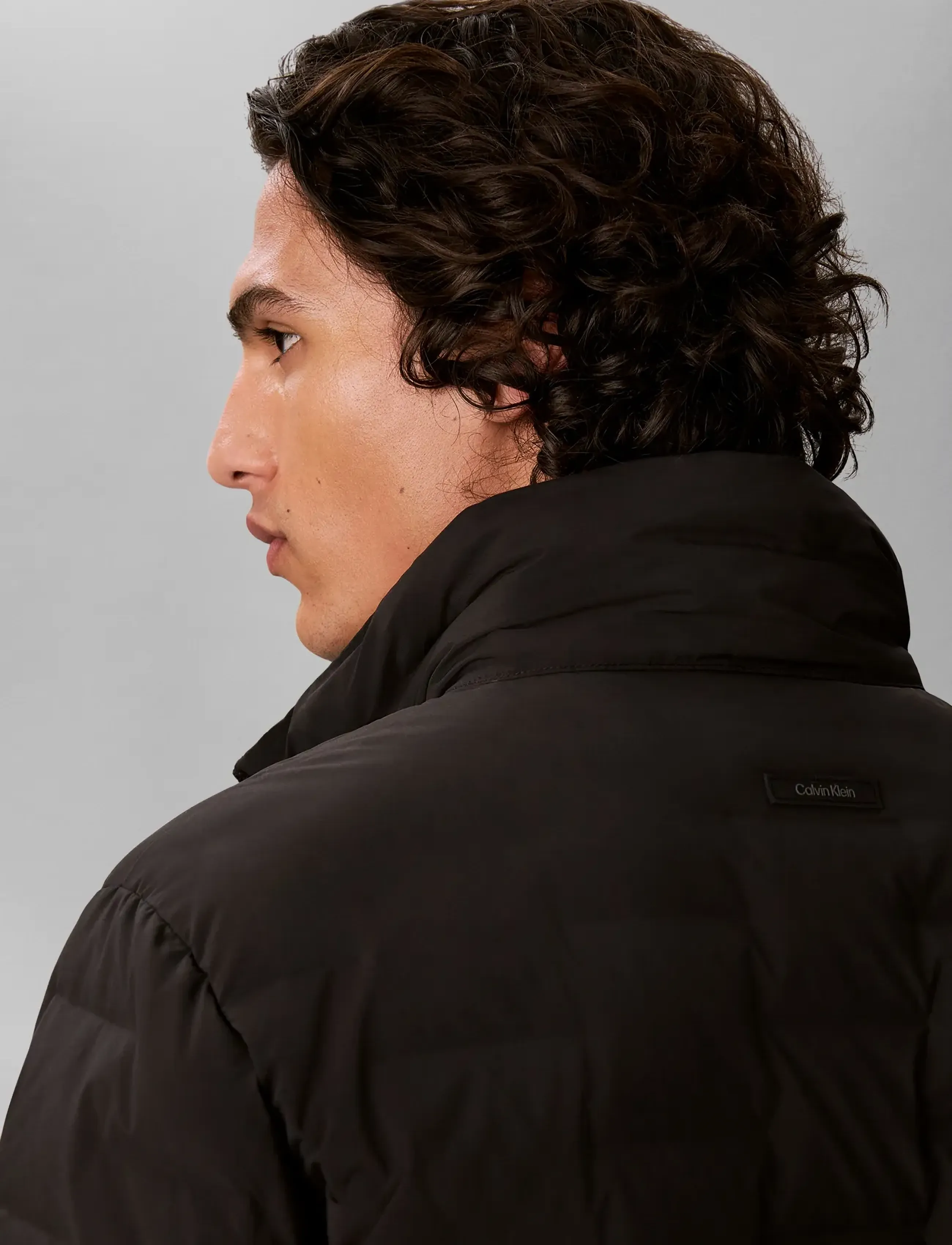 Calvin Klein - LS QUILTED MCKNK DOWN PUFFER JKT - daunenjacken - black - 5