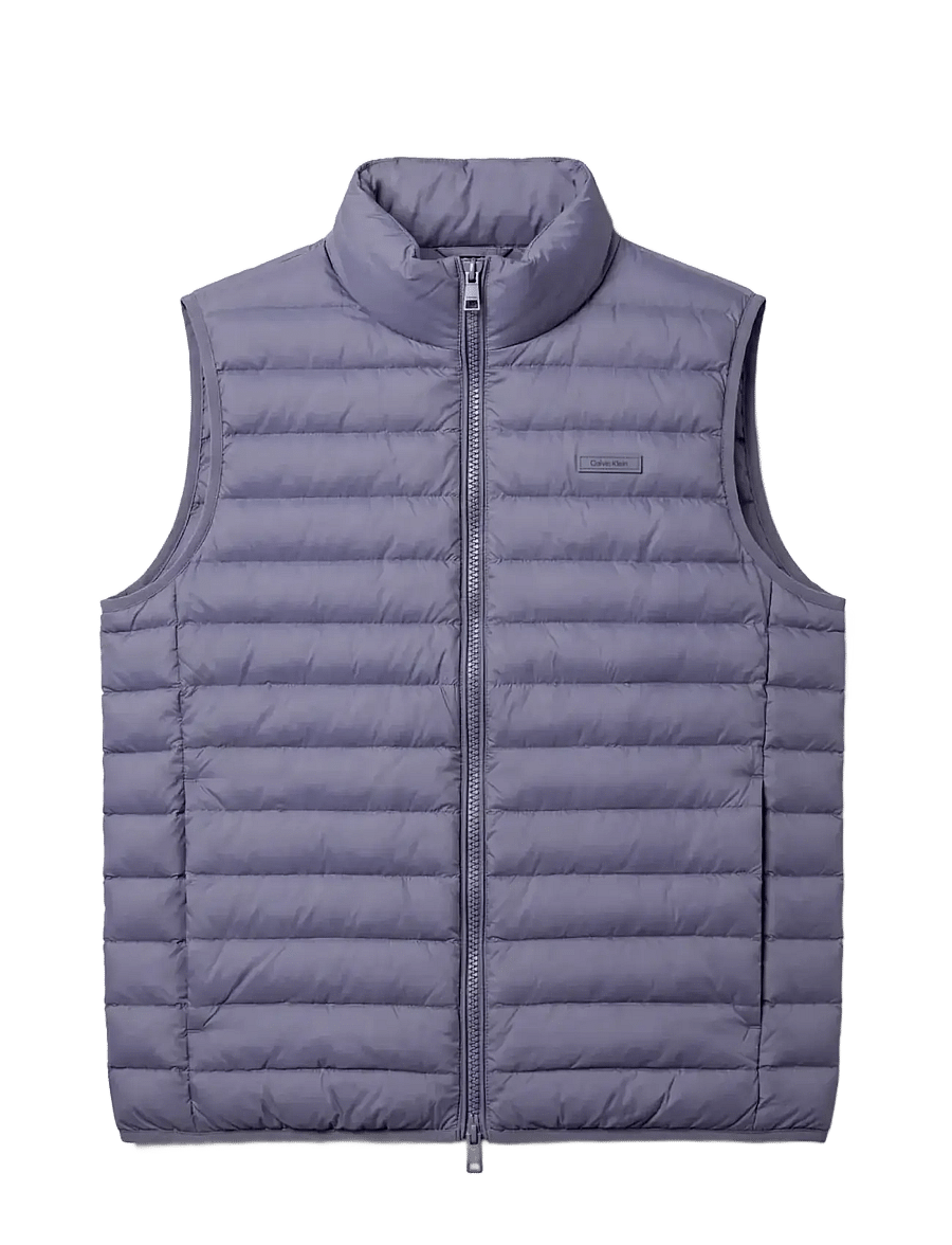 Calvin Klein - SLVLSS LT WT NYLON PUFFER VEST - westen - grisaille - 1