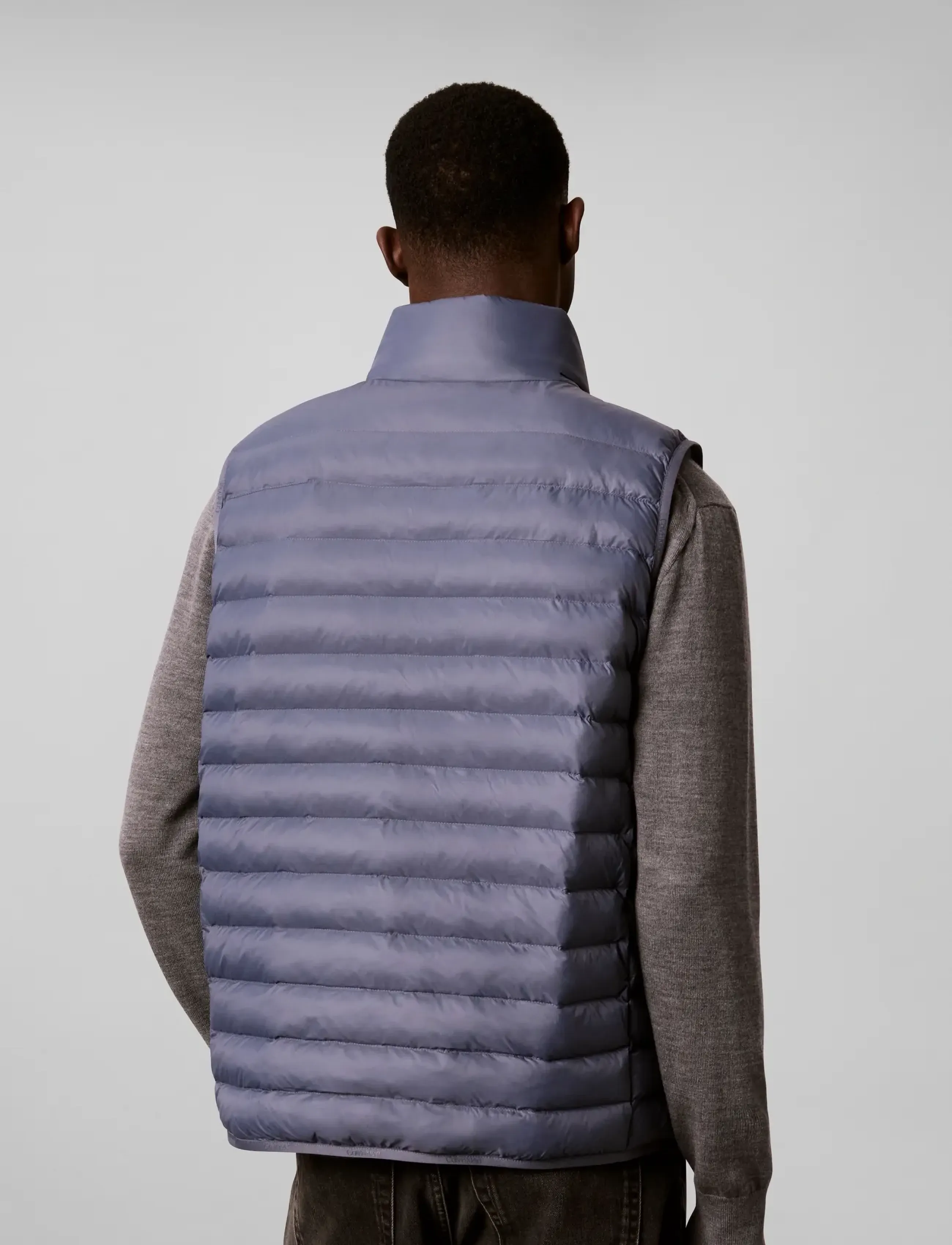 Calvin Klein - SLVLSS LT WT NYLON PUFFER VEST - westen - grisaille - 2