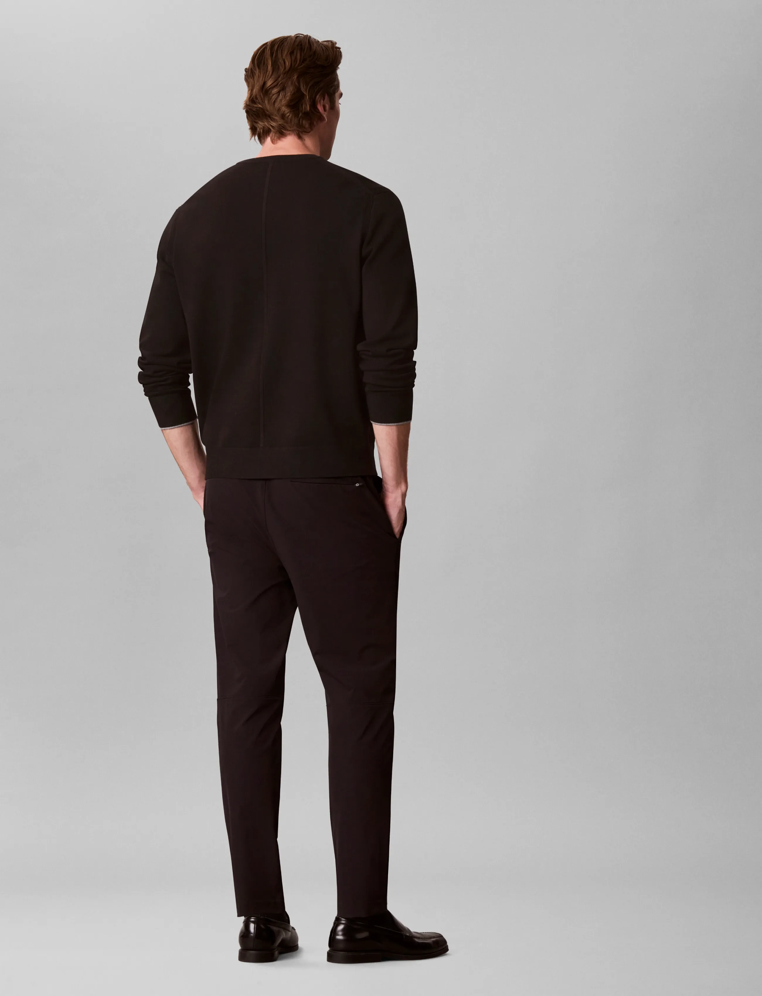 Calvin Klein - SLM TECH DBBY HLF ELSTC JOGGER - nach anlass kaufen - black - 2