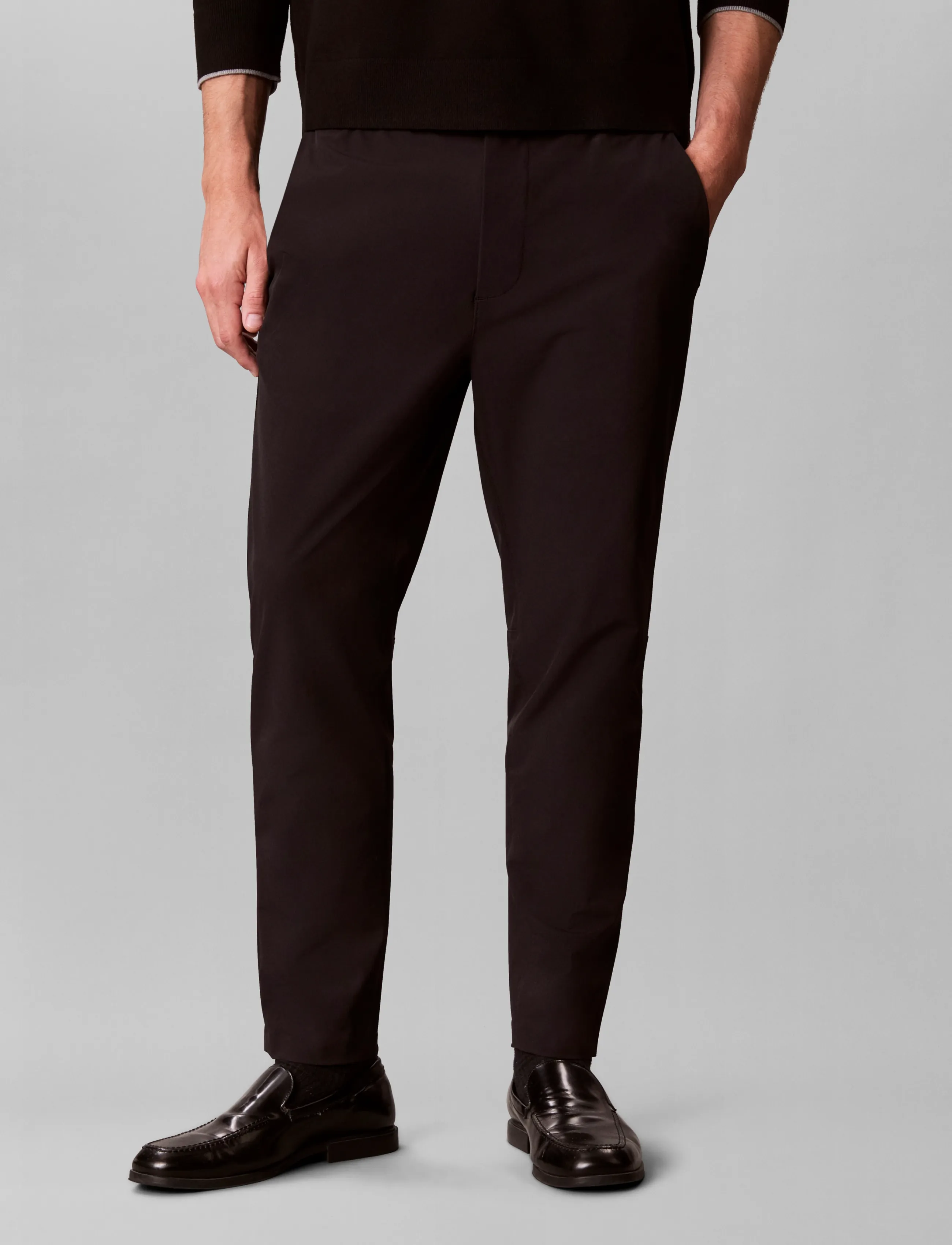 Calvin Klein - SLM TECH DBBY HLF ELSTC JOGGER - nach anlass kaufen - black - 3