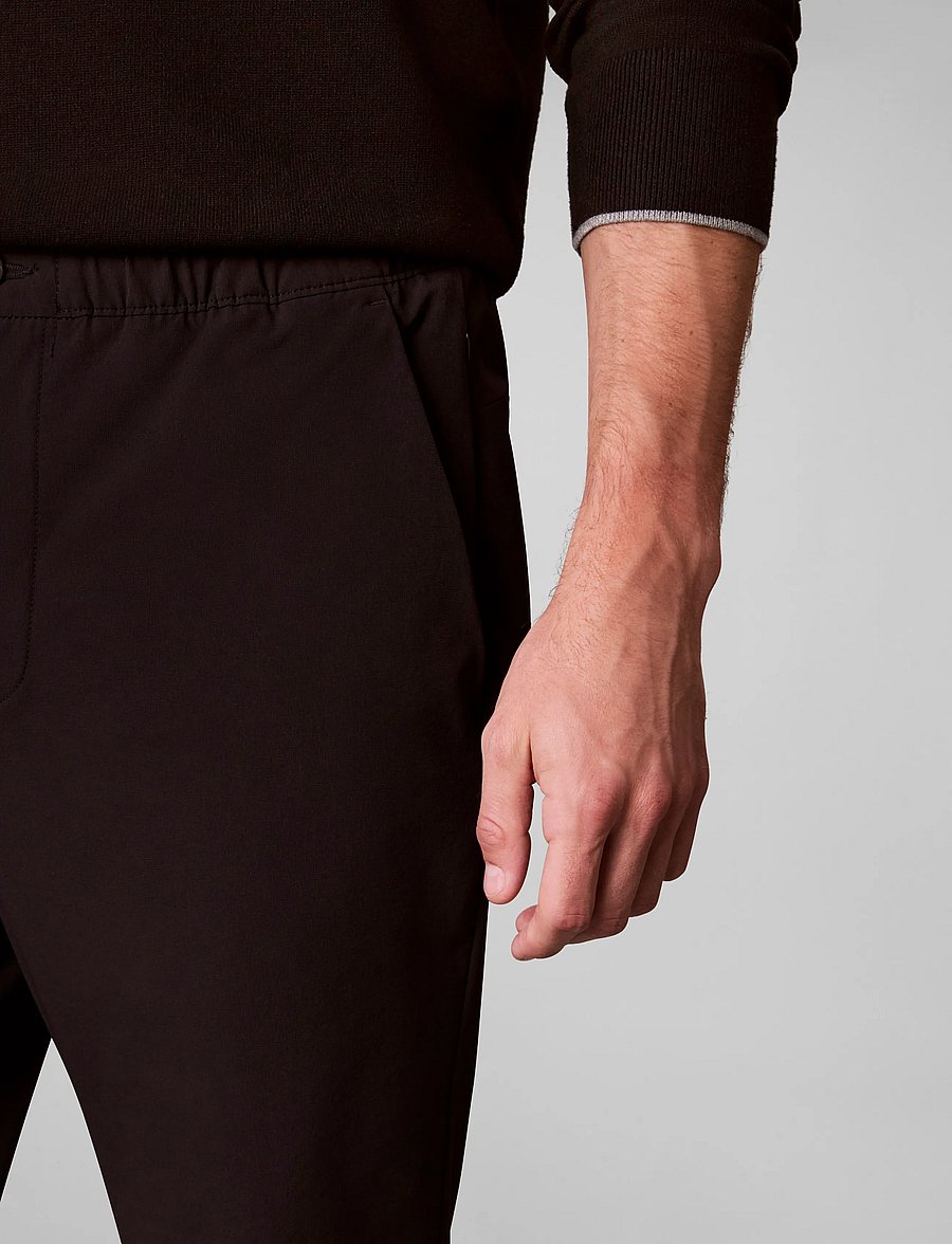 Calvin Klein - SLM TECH DBBY HLF ELSTC JOGGER - nach anlass kaufen - black - 4