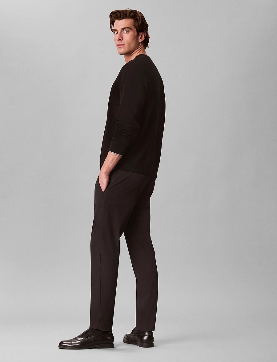Calvin Klein - SLM TECH DBBY HLF ELSTC JOGGER - nach anlass kaufen - black - 5