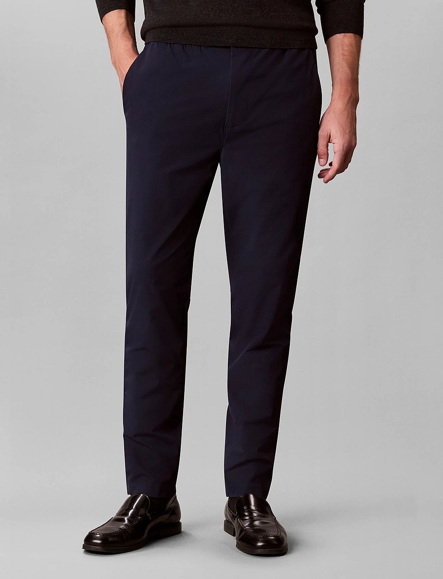Calvin Klein - SLM TECH DBBY HLF ELSTC JOGGER - nach anlass kaufen - dark sapphire - 3
