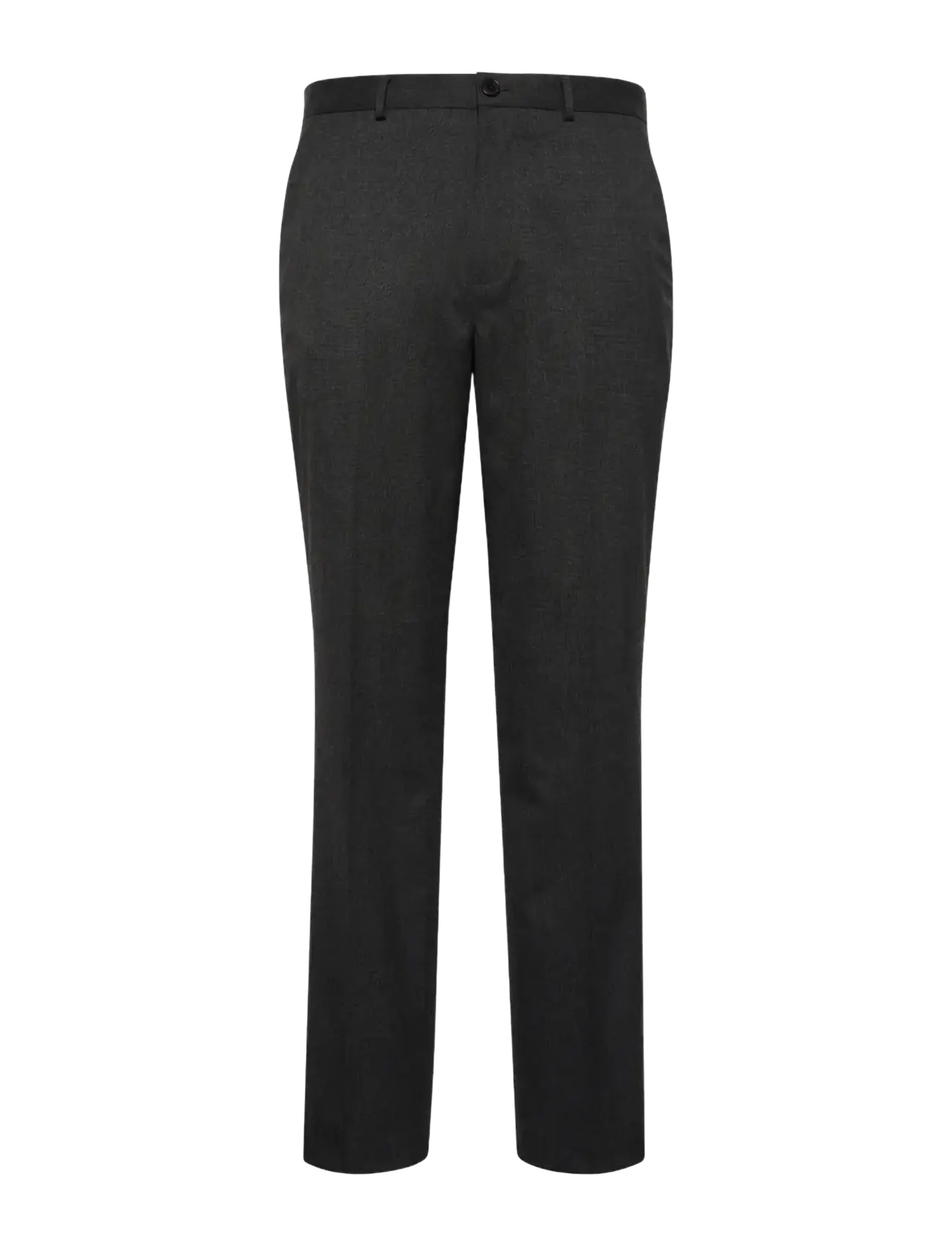Calvin Klein - TAPERED NOVELTY PATTERN WOOL BLE - volcanic ash - 1