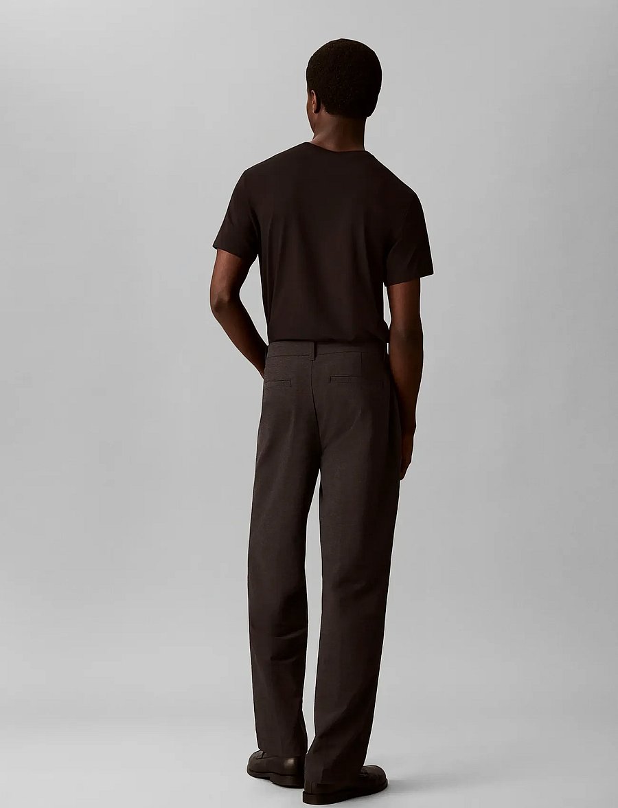 Calvin Klein - RELAXED STRAIGHT BRUSHED COTTON - black - 2
