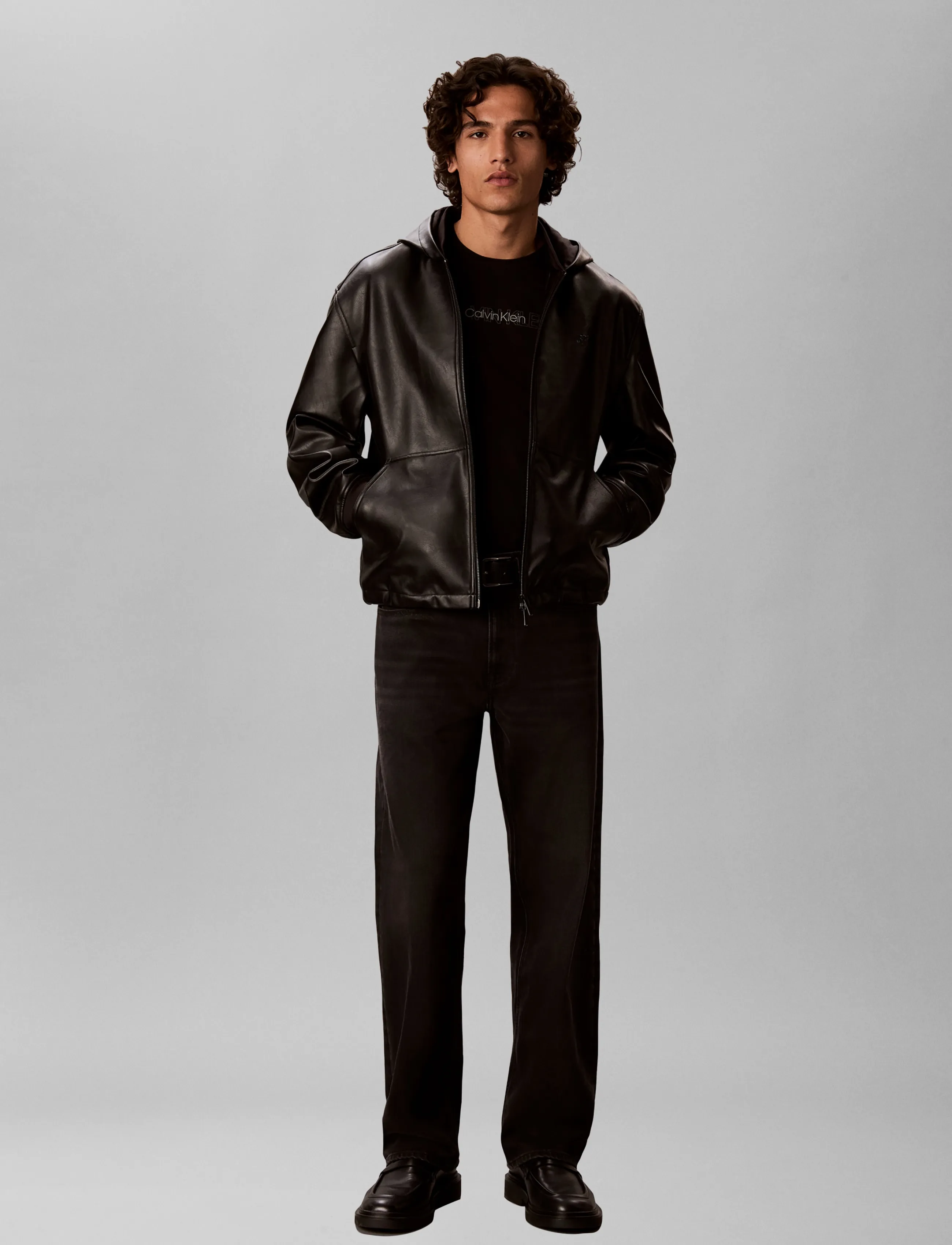 Calvin Klein - SS 30 EU REPEAT STND LOGO GRAPHI - lühikeste varrukatega t-särgid - black - 3