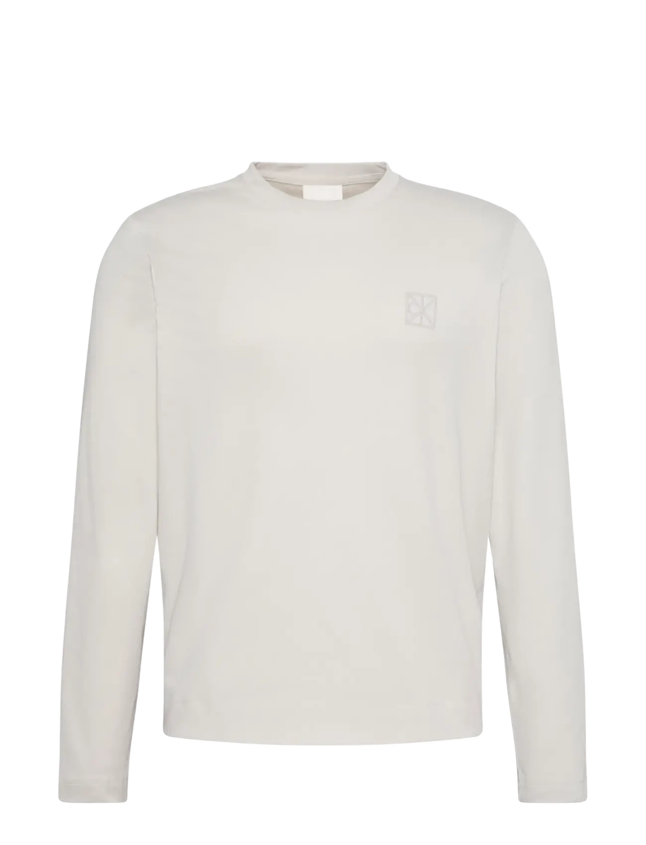 Calvin Klein - LS SLIM SLEEK INTERLOCK EMBLEM E - moonstruck - 1