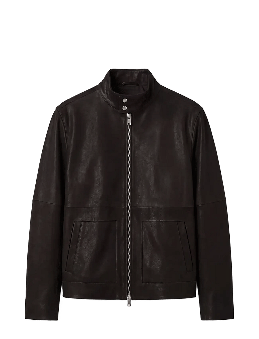 Calvin Klein - LS SUEDE LEATHER HARRINGTON JKT - herbstjacken - black - 1