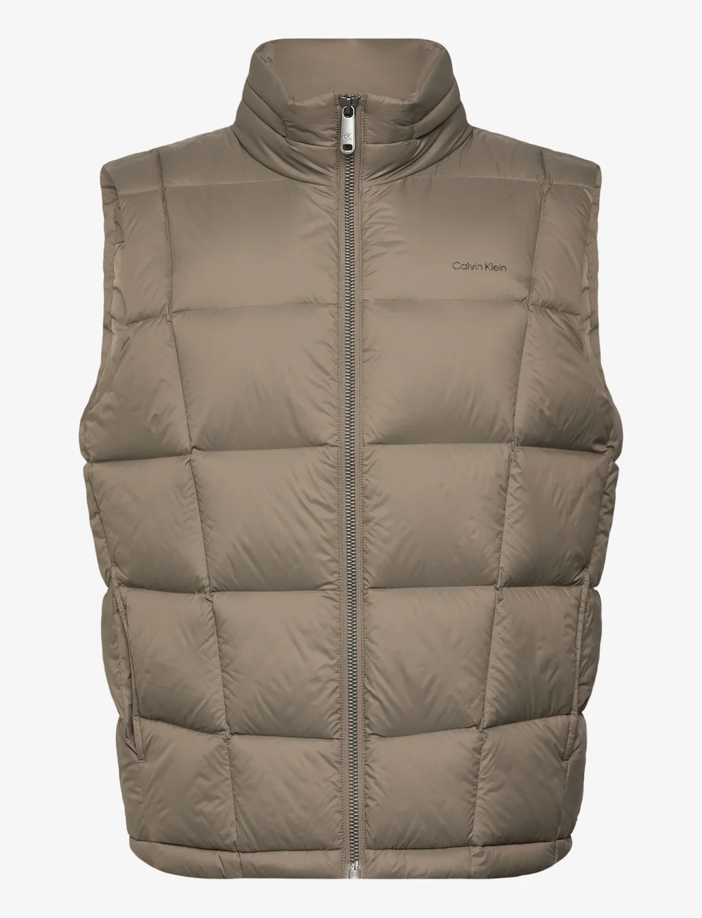 Calvin Klein - SVLSS NYLON QUILTED PUFFER VEST - veste - bungee cord - 0