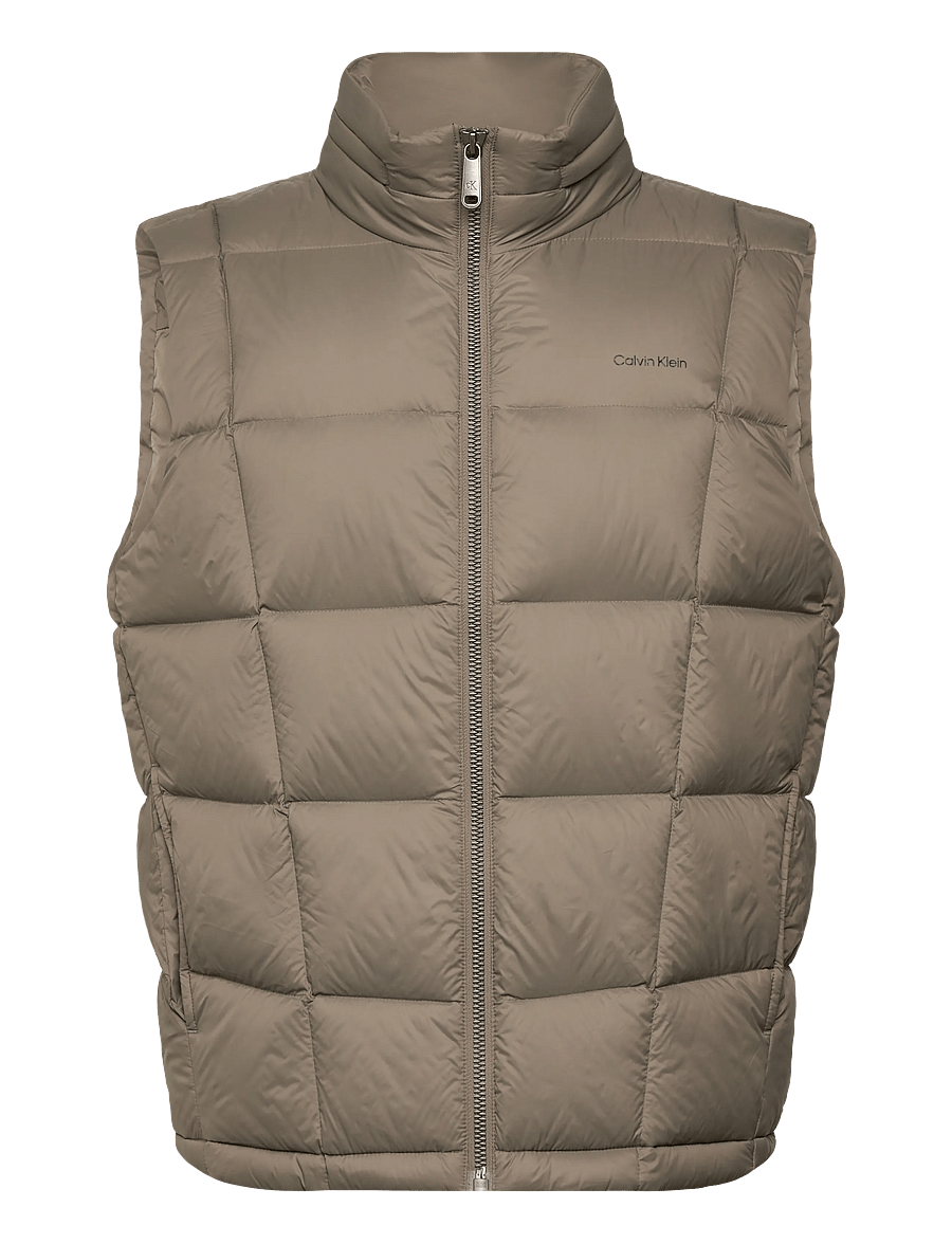 Calvin Klein - SVLSS NYLON QUILTED PUFFER VEST - westen - bungee cord - 0