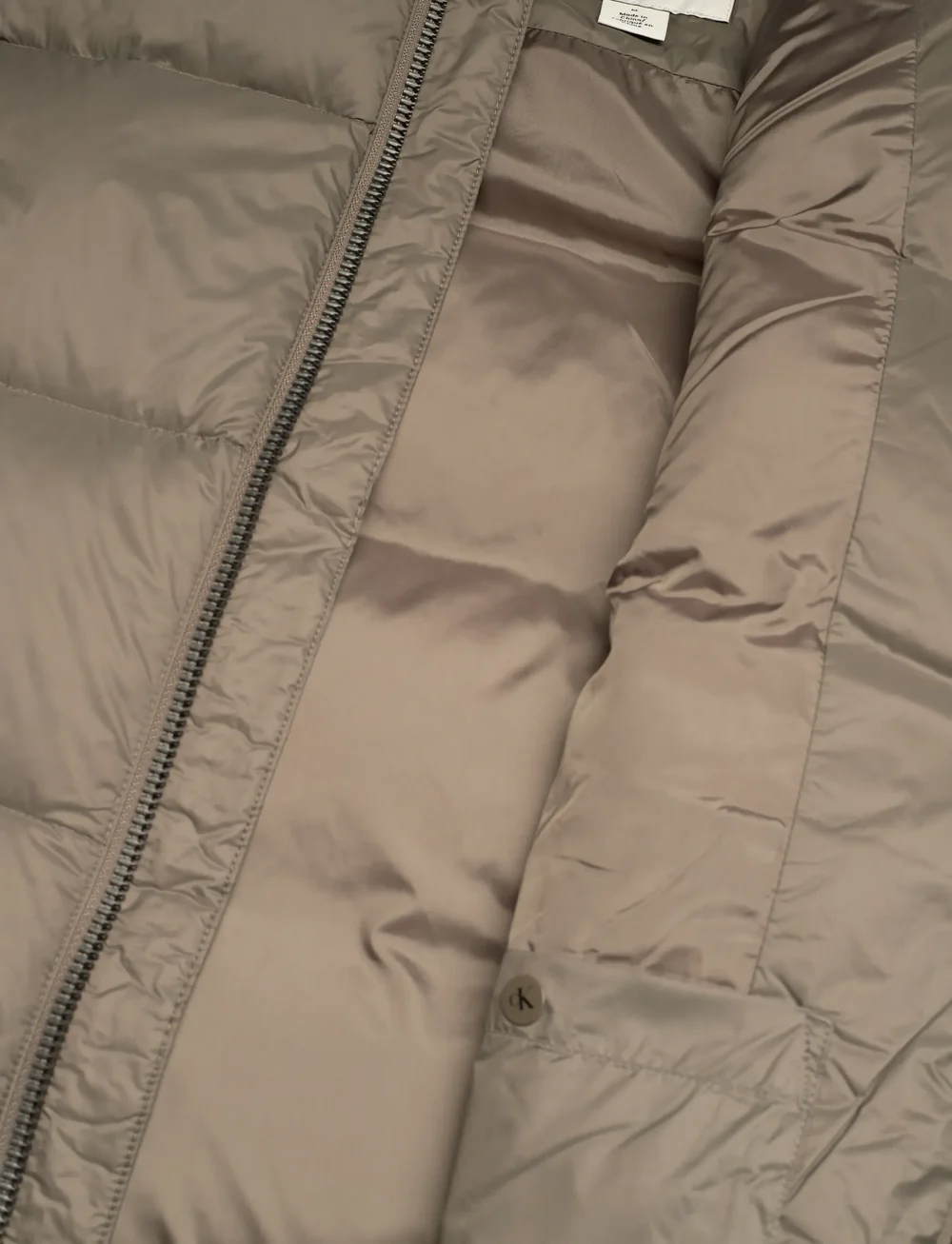 Calvin Klein - SVLSS NYLON QUILTED PUFFER VEST - veste - bungee cord - 5