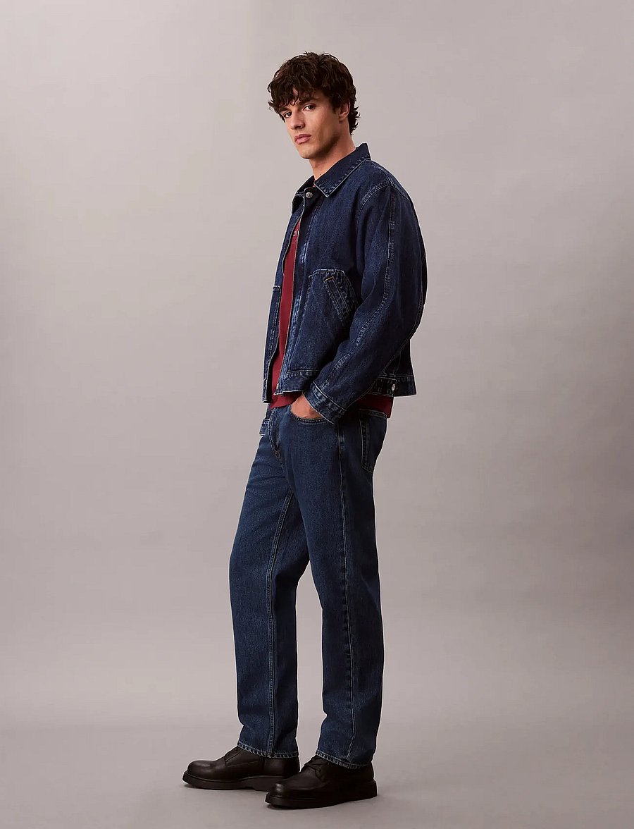 Calvin Klein - 5PKT 90S TAPER HARBOUR BLUE JEAN - schmal zulaufende jeans - harbour blue - 2