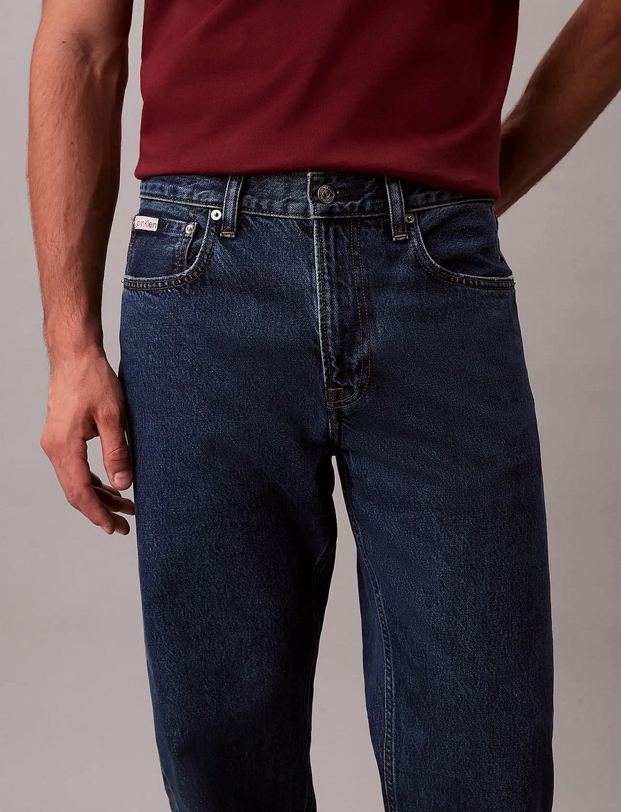 Calvin Klein - 5PKT 90S TAPER HARBOUR BLUE JEAN - schmal zulaufende jeans - harbour blue - 3
