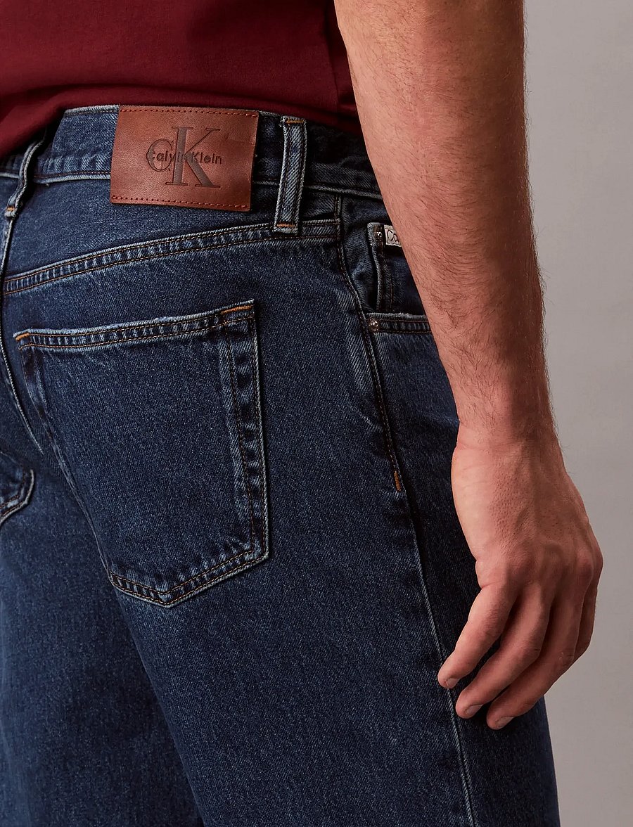 Calvin Klein - 5PKT 90S TAPER HARBOUR BLUE JEAN - schmal zulaufende jeans - harbour blue - 4