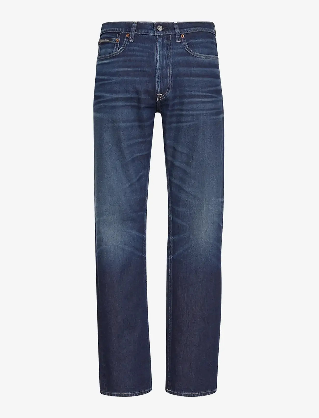Calvin Klein - SLIM STRAIGHT DARK CASPER JEAN - slim-gallabuxur - dark casper - 1