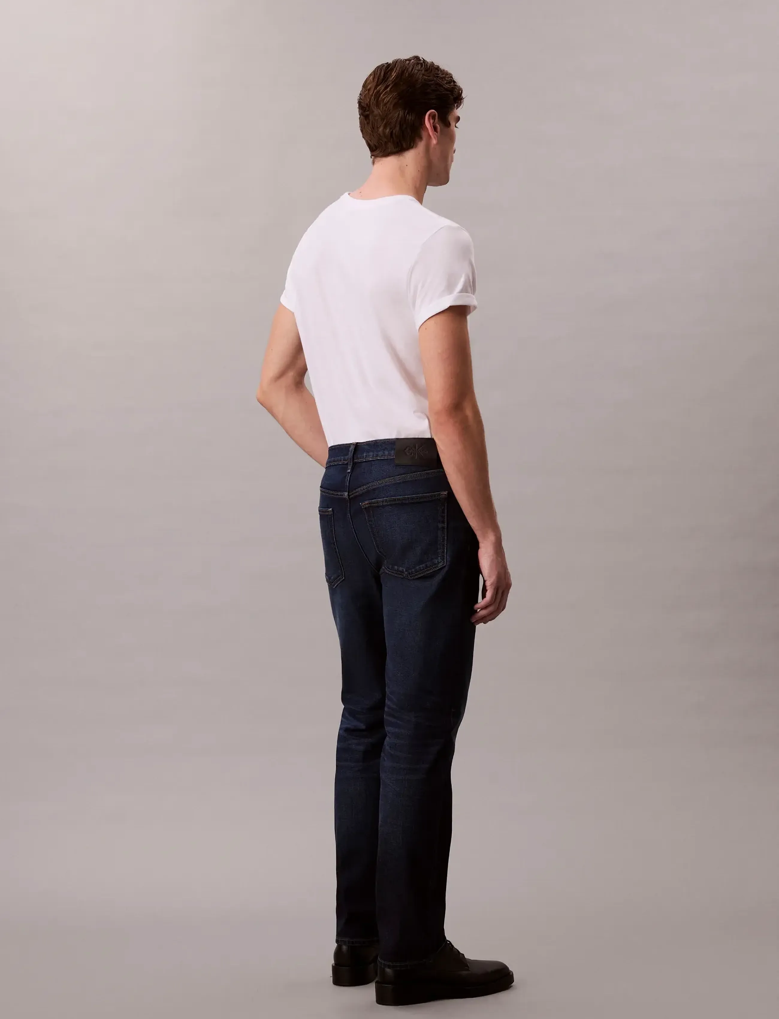 Calvin Klein - SLIM STRAIGHT DARK CASPER JEAN - slim jeans - dark casper - 2