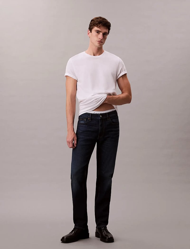 Calvin Klein - SLIM STRAIGHT DARK CASPER JEAN - slim-gallabuxur - dark casper - 3