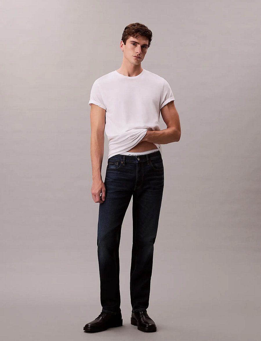Calvin Klein - SLIM STRAIGHT DARK CASPER JEAN - slim jeans - dark casper - 3