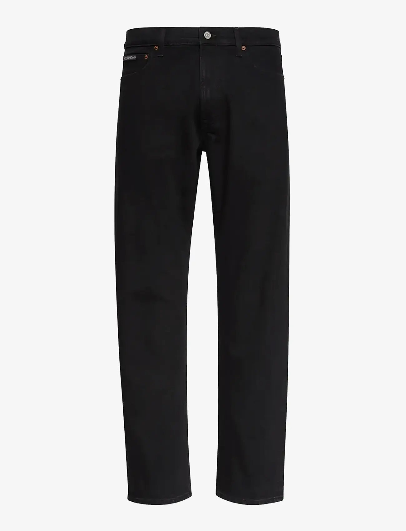 Calvin Klein - SLIM STRAIGHT JAGUAR BLACK JEAN - regular jeans - jaguar black - 1