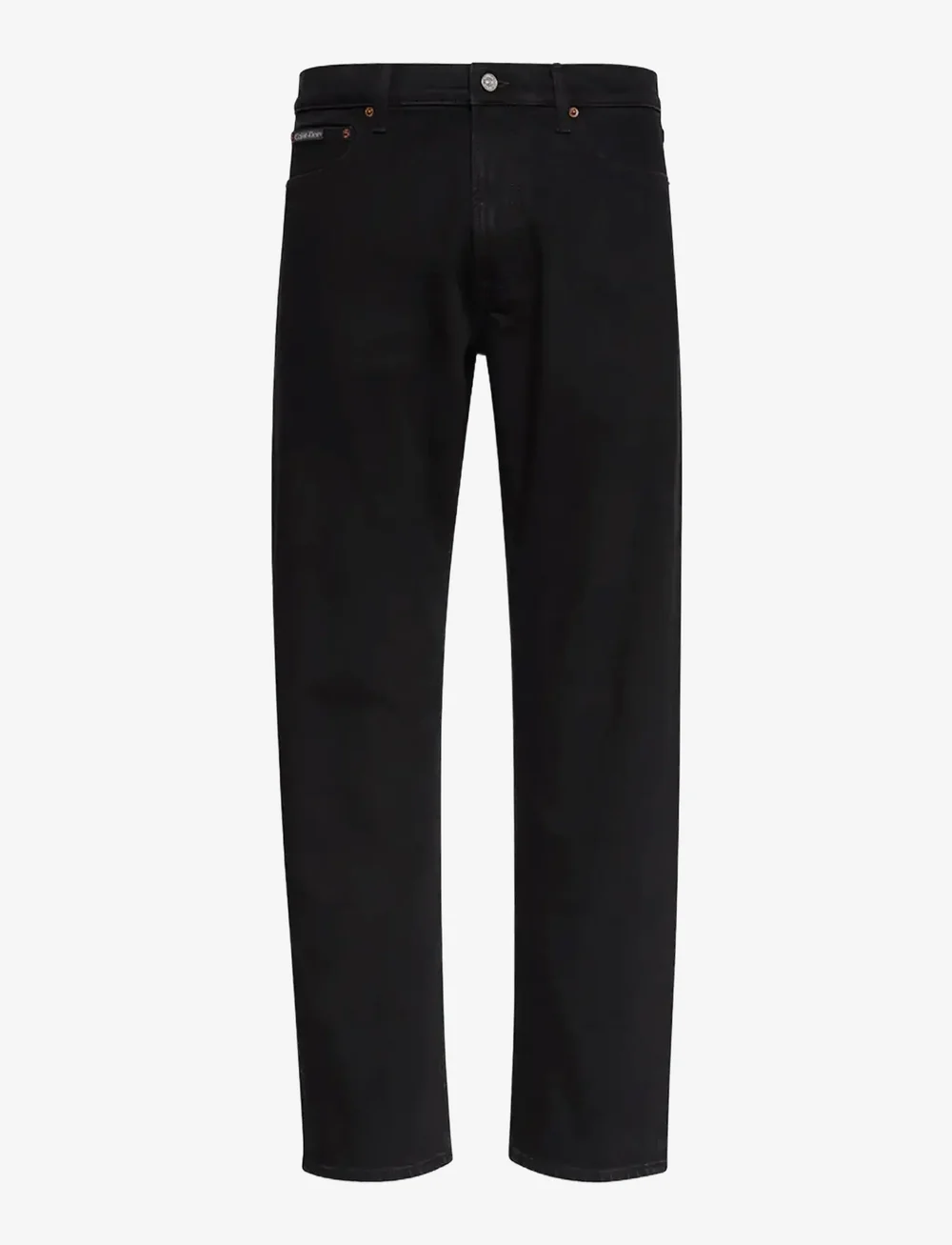 Calvin Klein - SLIM STRAIGHT JAGUAR BLACK JEAN - regular jeans - jaguar black - 1