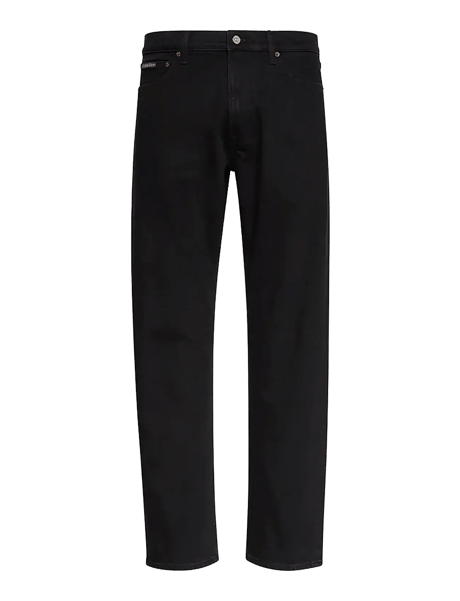 Calvin Klein - SLIM STRAIGHT JAGUAR BLACK JEAN - regular jeans - jaguar black - 1