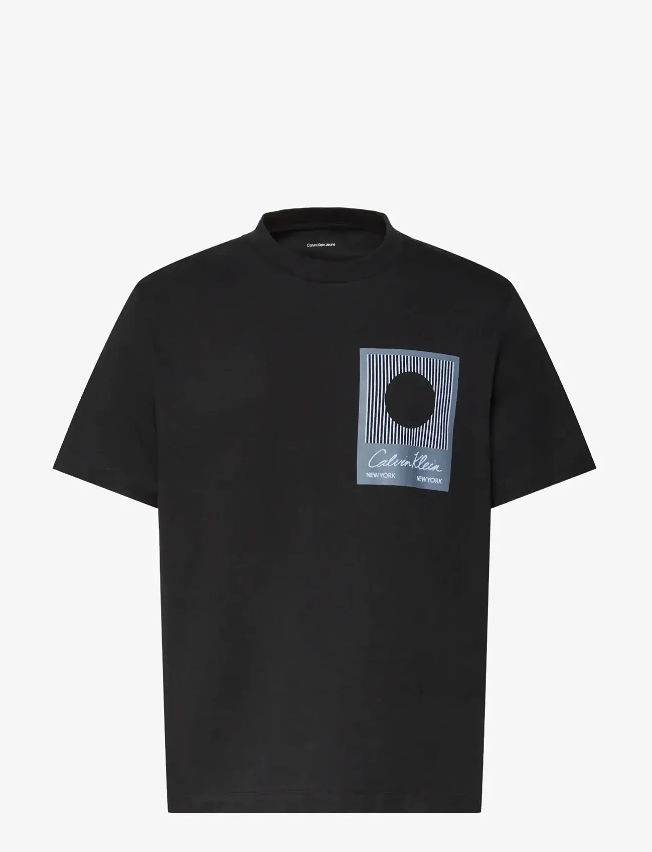 Calvin Klein - SS 20S CALVIN KLEIN MATCHES GRAP - kortærmede t-shirts - black - 1