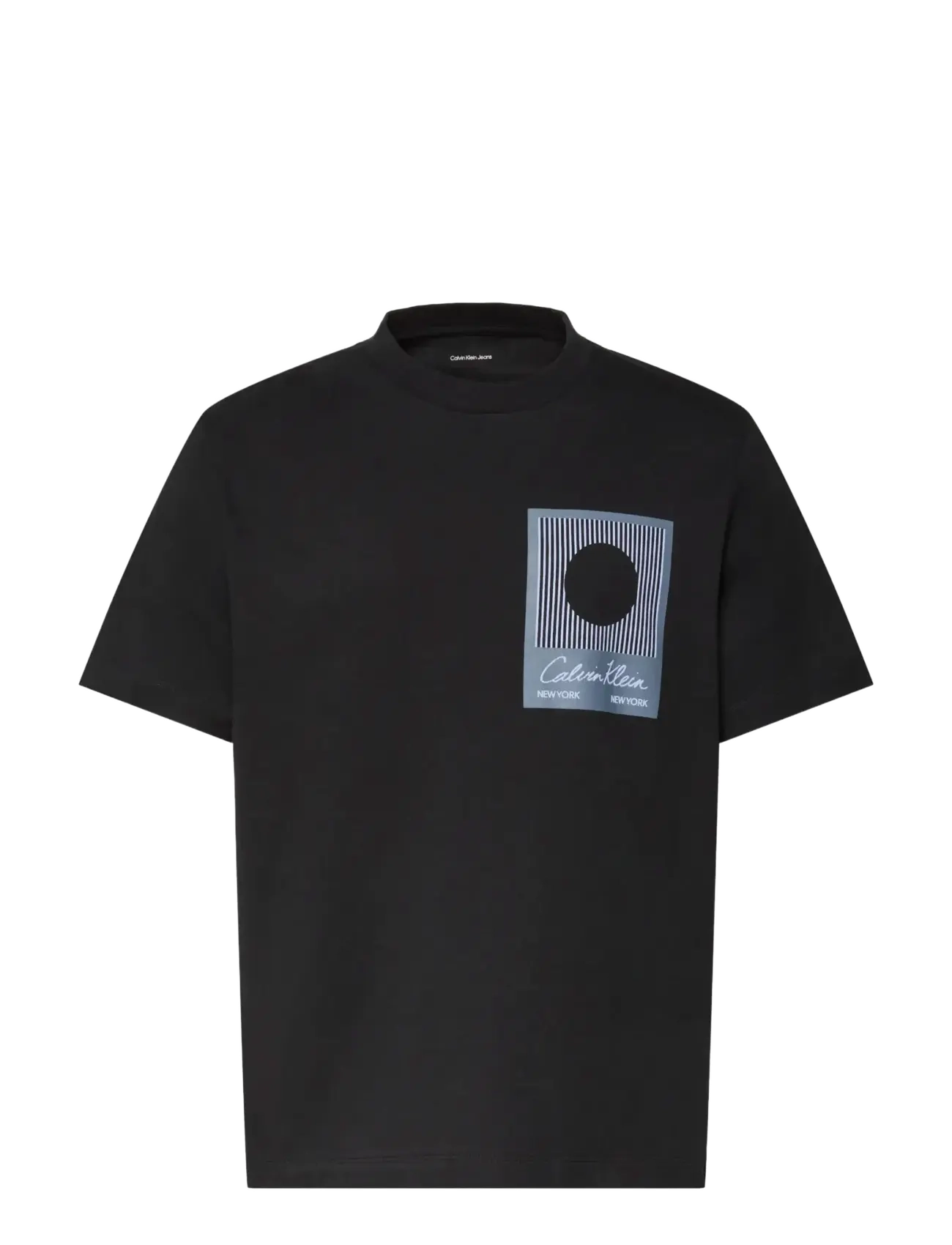 Calvin Klein SS 20S CALVIN KLEIN MATCHES GRAP - T-shirts - BLACK / black