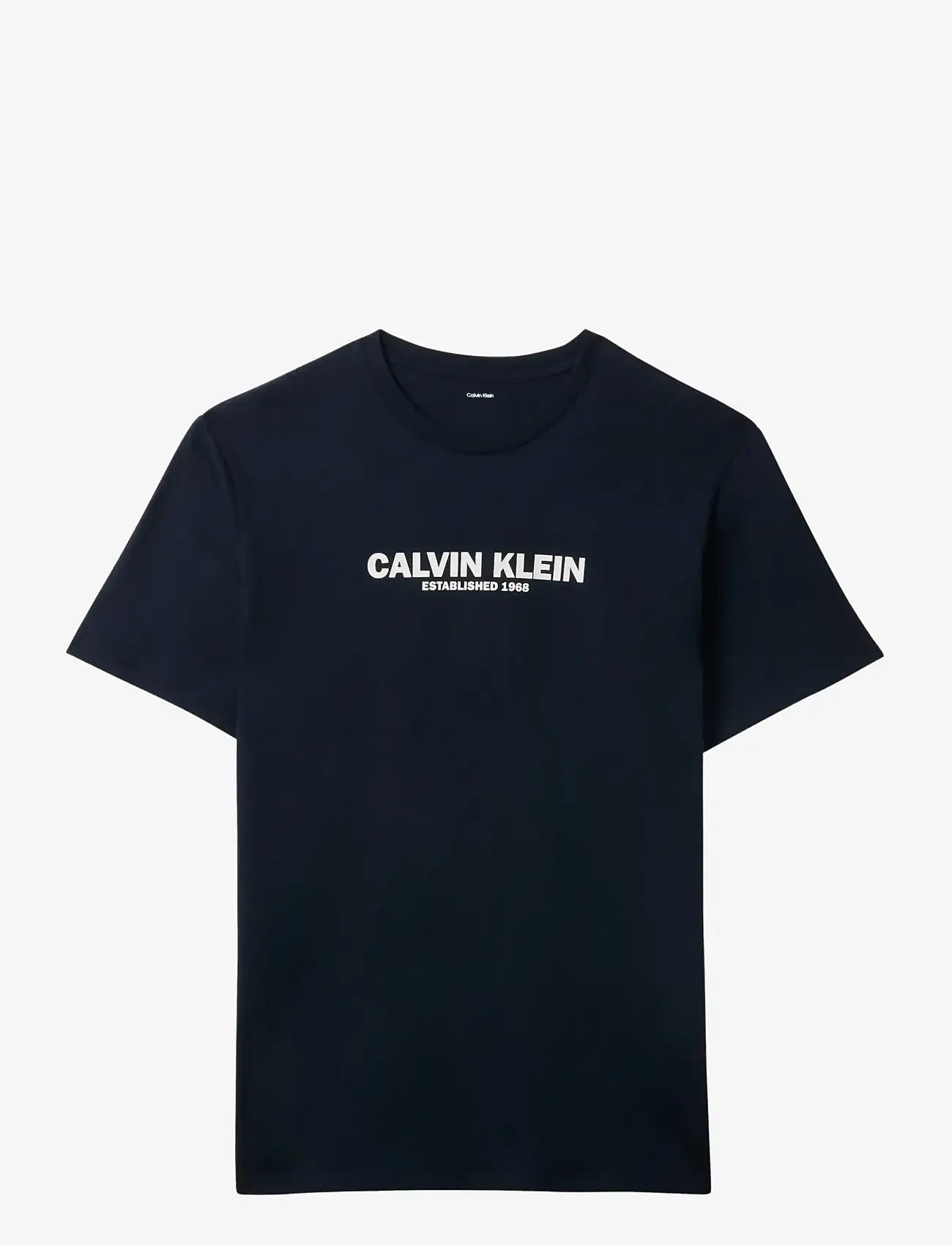 Calvin Klein - SS 30s WHSL SP CALVIN KLEIN GRAP - kortærmede t-shirts - dark sapphire - 1