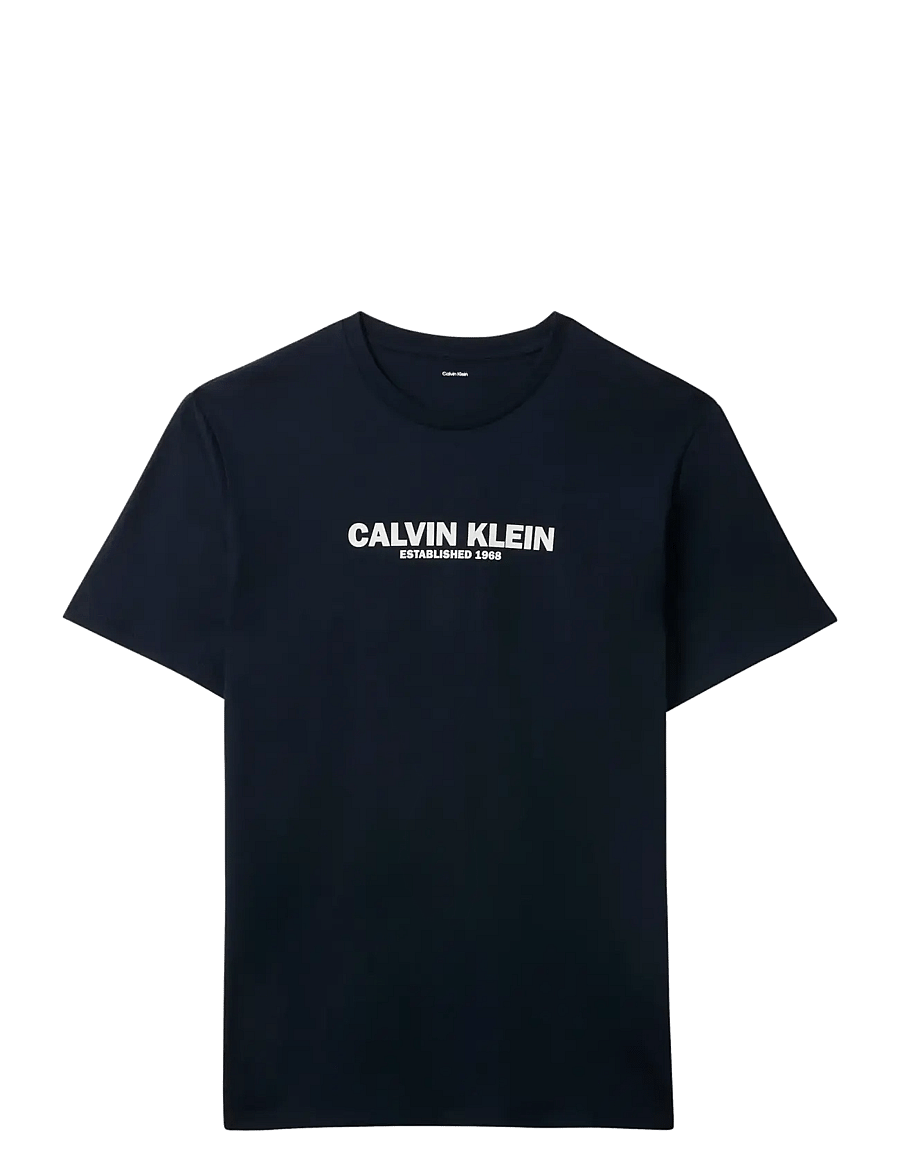 Calvin Klein - SS 30s WHSL SP CALVIN KLEIN GRAP - kurzärmelig - dark sapphire - 1