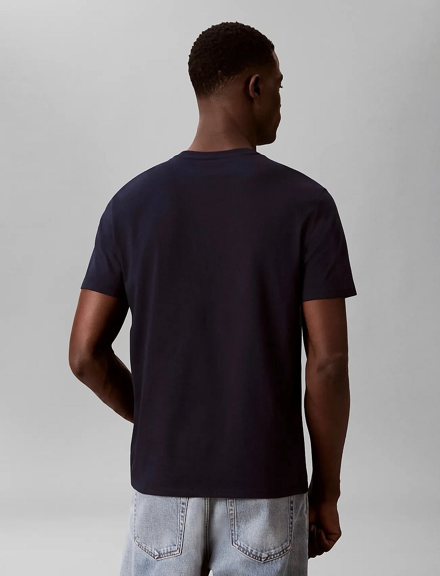 Calvin Klein - SS 30s WHSL SP CALVIN KLEIN GRAP - kurzärmelig - dark sapphire - 2